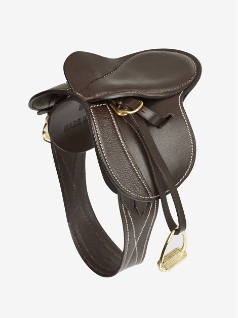 Le Mieux Toy Pony Saddle - Realistic Play Saddle for Kids, Durable Equestrian Pretend Play Toy - Perfect for Imaginative Play, Birthday Gifts & Pony-Themed Parties