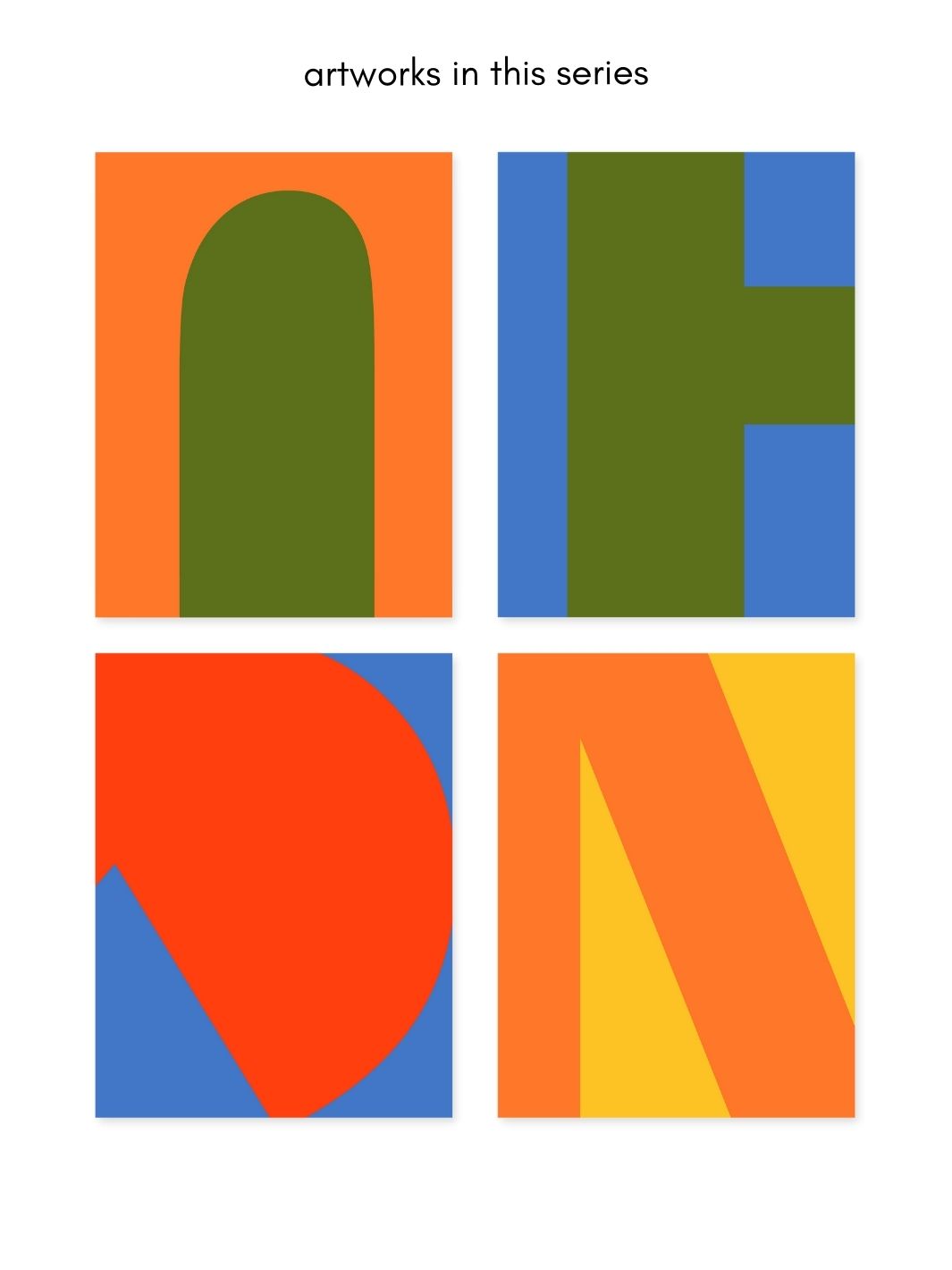 Bauhaus 1 Abstract Art Painting by Nathan Turner - Modern Acrylic Wall Decor for Living Room, Office & Gallery Display