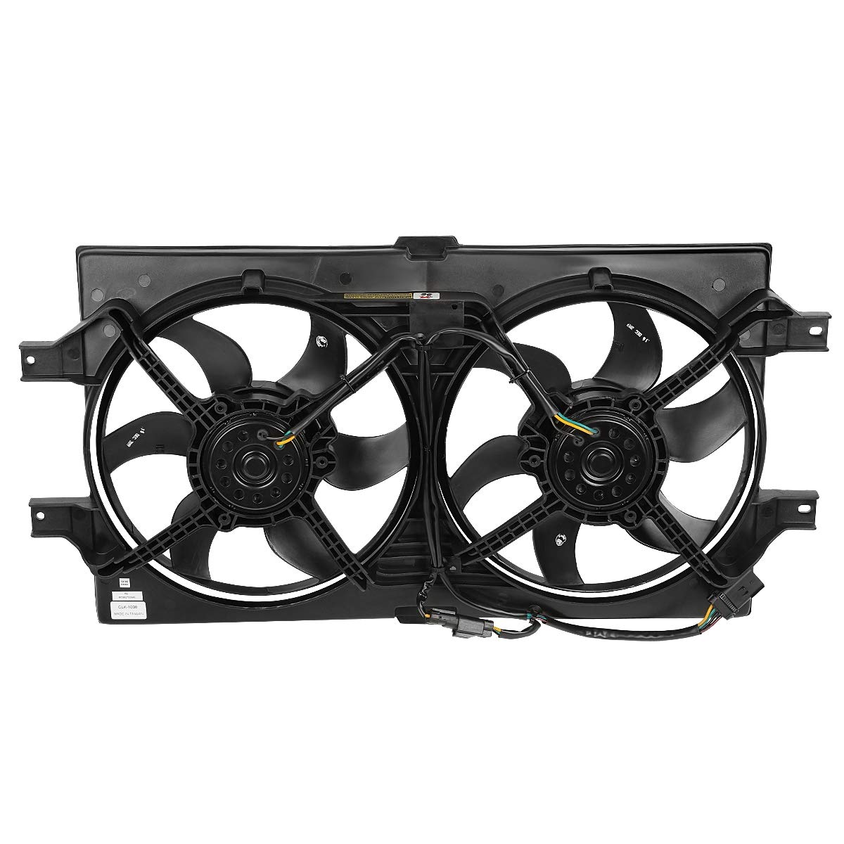 DNA MOTORING OEM-RF-0069 High Performance Radiator Cooling Fan - Direct Replacement for 99-04 Chrysler 300M, 98-04 Concorde, 99-01 LHS, 98-04 Dodge Intrepid - Improved Cooling Efficiency for Engine Protection & Summer Driving