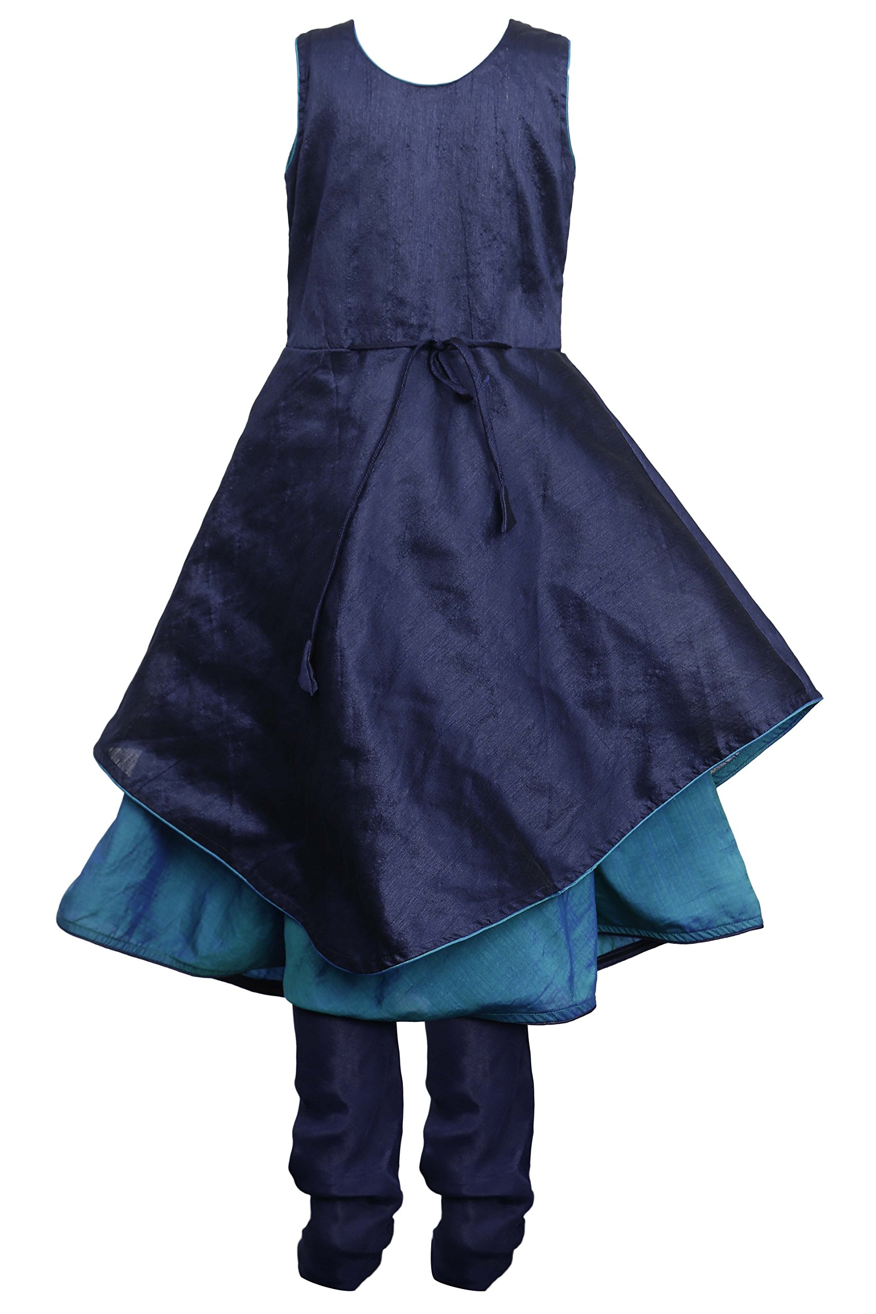 Ashwini Girls' Embroidered Salwar Suit - Traditional Indian Ethnic Outfit for Festivals & Weddings