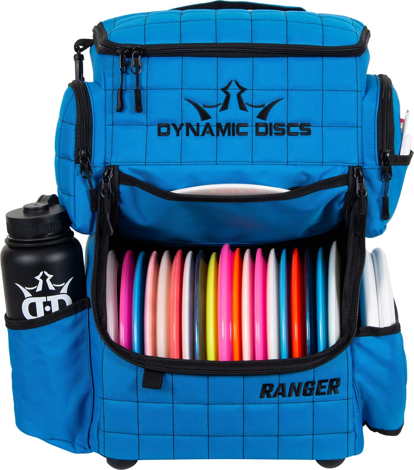 D.D DYNAMIC DISCS Ranger Disc Golf Backpack - Lightweight & Durable Disc Storage for Ultimate Frisbee Players | Perfect for Tournaments & Outdoor Sports
