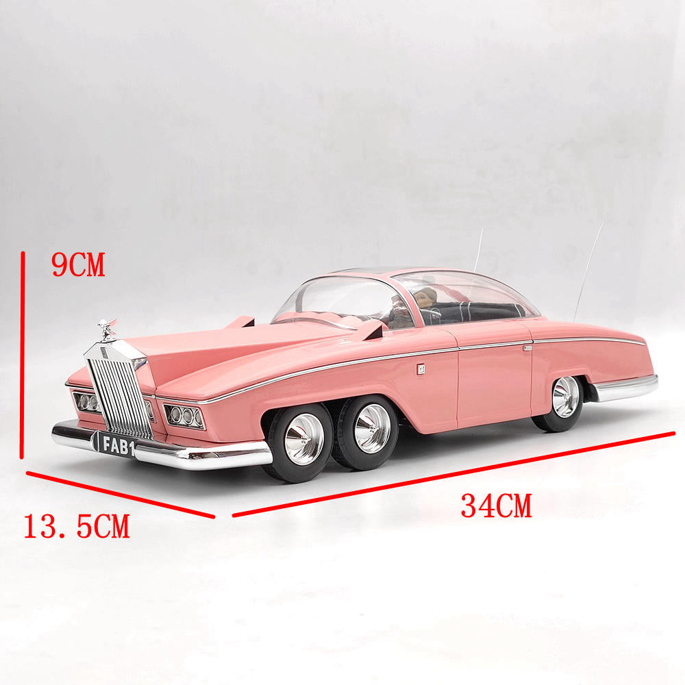 1/18 Scale Rolls Royce FAB1 Thunderbirds Resin Car Model - Limited Edition Collectible Toy for Display & Gifts | Perfect for Diecast Collectors, TV Show Fans & Home Decor