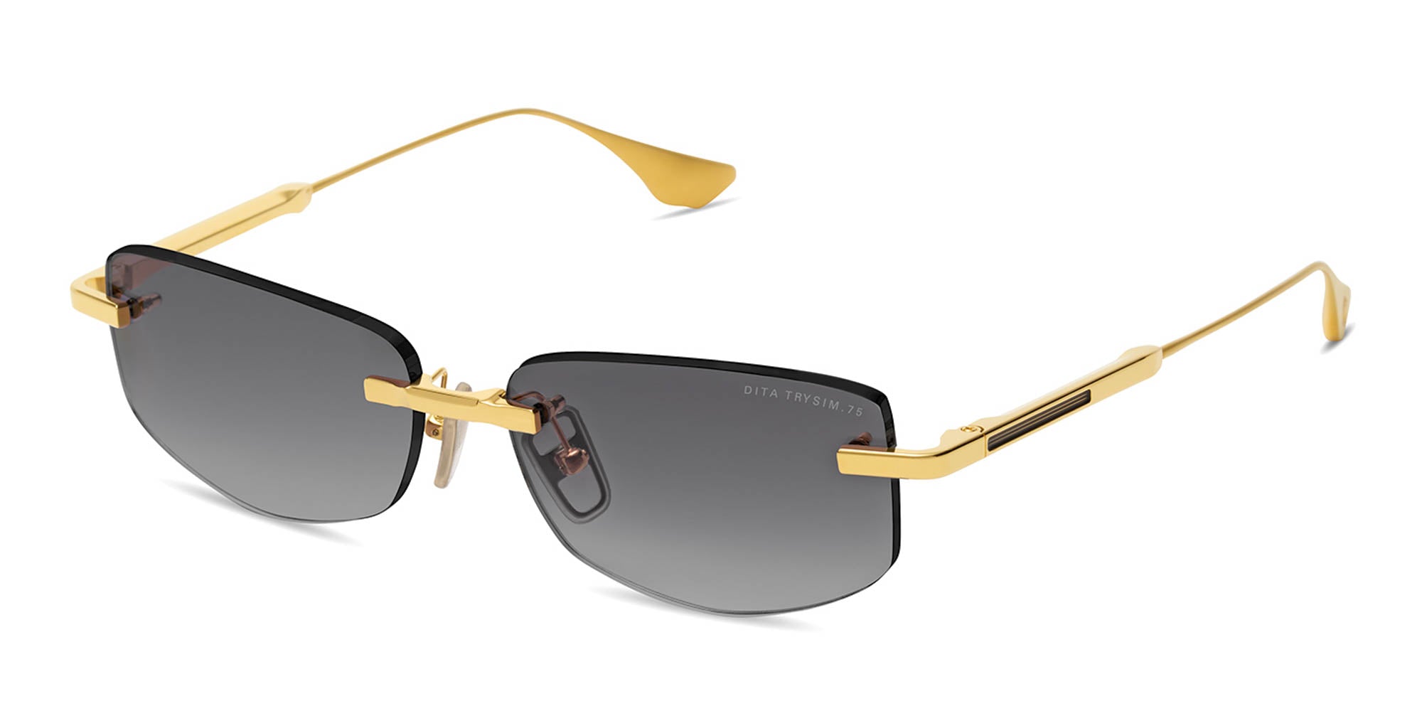 Dita Trysim.75 DTS182 Sunglasses - Polarized Aviator Style for Men & Women - UV Protection, Lightweight & Comfortable - Perfect for Driving, Travel & Outdoor Activities