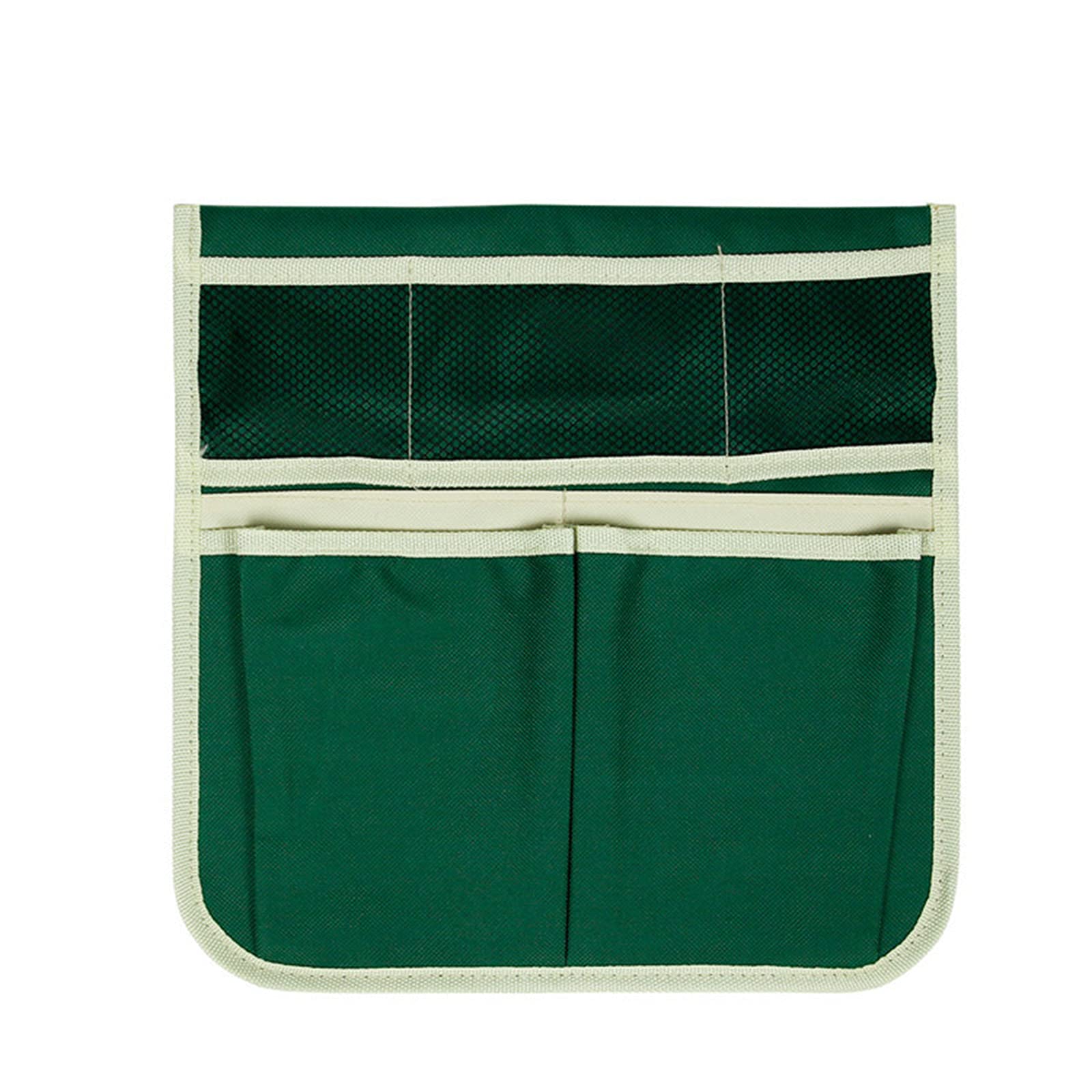 Owlike Garden Tools Storage Bag with 4 Pockets - Durable Oxford Cloth Organizer for Gardening Supplies, Kneeler Pad Holder - Perfect for Outdoor Yard Work, Planting, and Landscaping