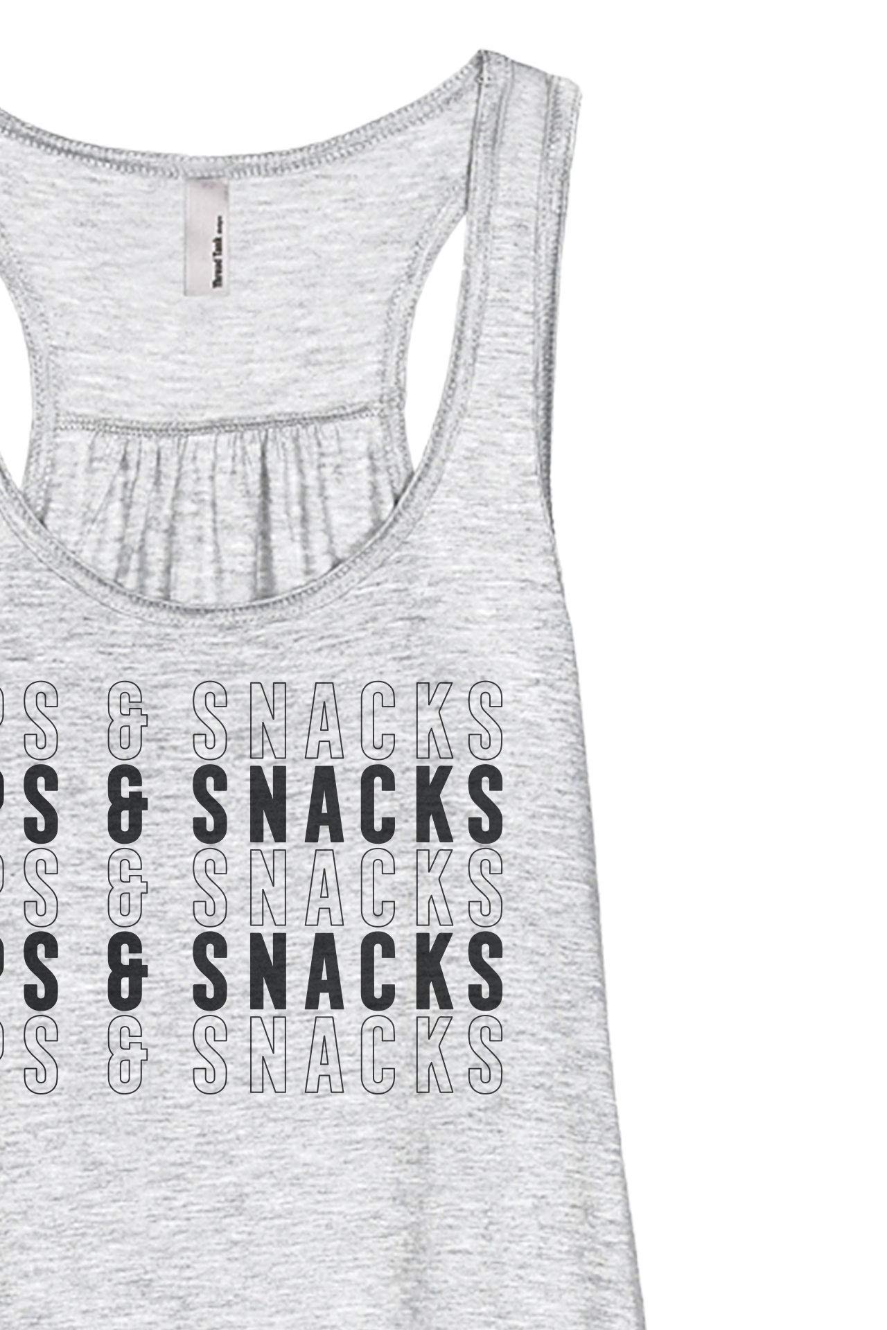 Women's Sleeveless Flowy Racerback Yoga Tank Top - Breathable Workout Shirt for Running, Gym & Lounge | Naps and Snacks Activewear