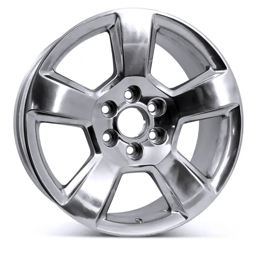 20 Inch Chevy Silverado Wheel Replacement 2014-2019 - OEM Style Replica Rim 5652 for Off-Road & Street Driving
