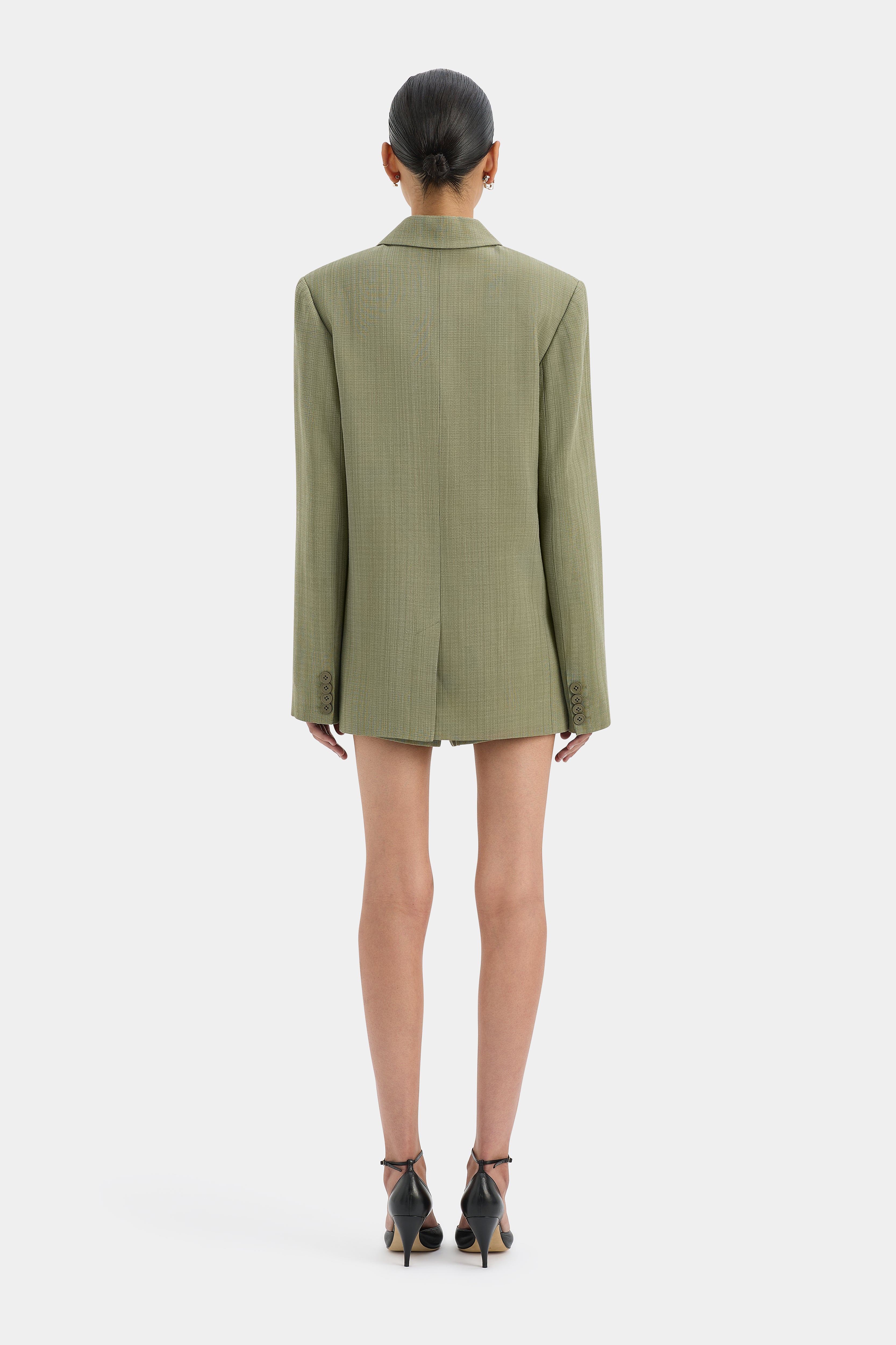 Evanthe Blazer Olive - Stylish Women's Casual Jacket for Work & Outfits | Perfect for Office, Travel & Everyday Wear