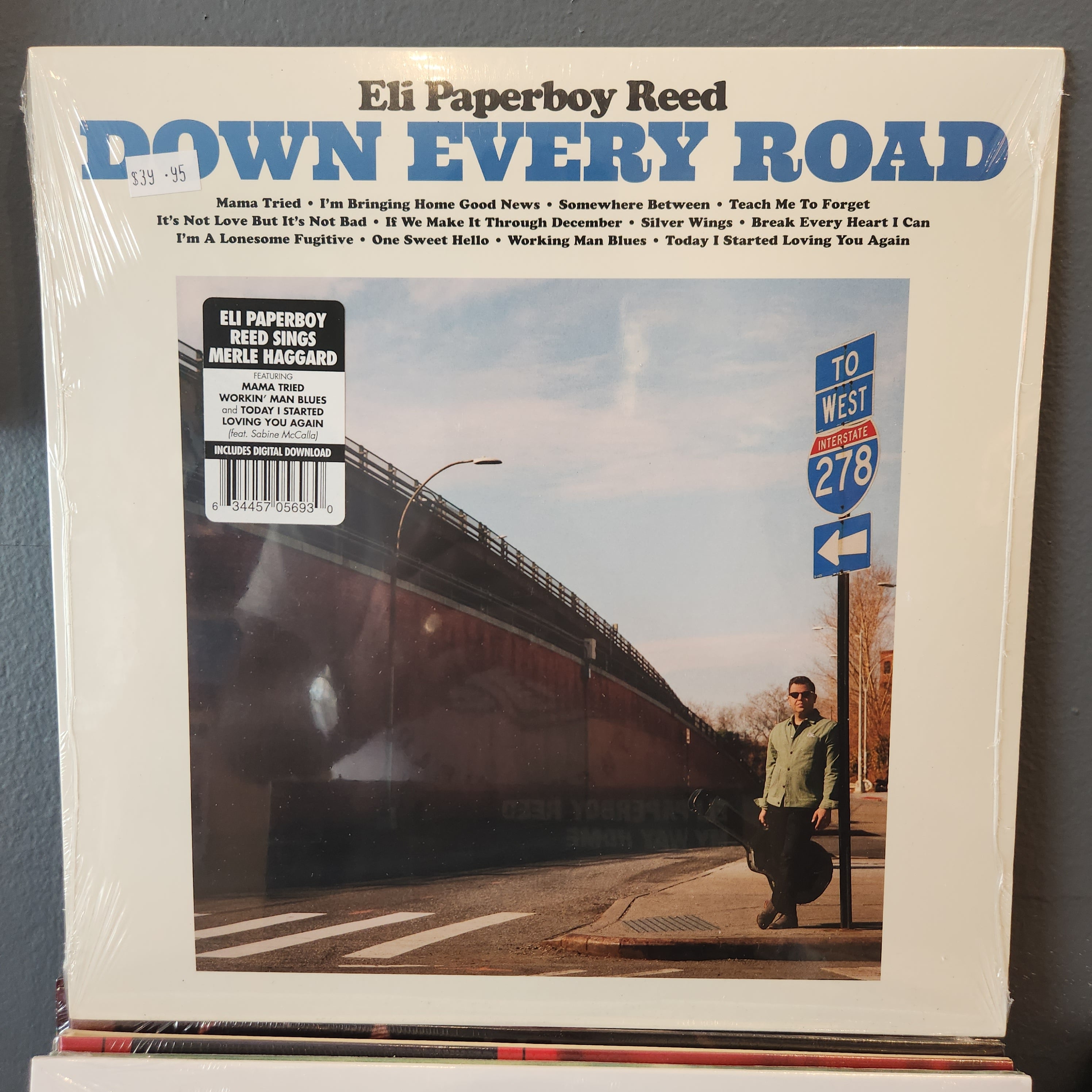 Eli Paperboy Reed - Down Every Road Vinyl LP | Classic Blues & Soul Music | Perfect for Record Collectors & Music Lovers