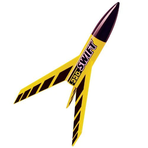 Estes 810 220 Swift Flying Model Rocket Kit for Intermediate Hobbyists - Perfect for STEM Education, Backyard Launches & Rocket Competitions