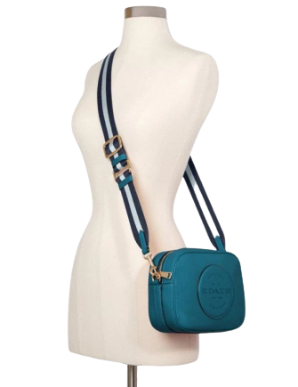 Coach Dempsey Camera Bag With Patch - Stylish Crossbody Purse for Women | Perfect for Travel, Work & Everyday Use