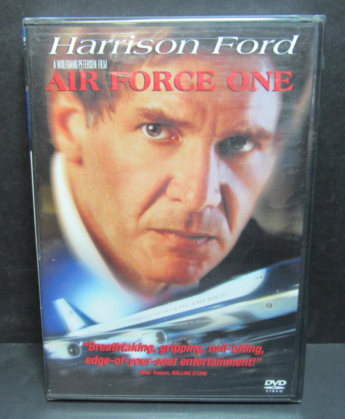 Air Force One (DVD) - Harrison Ford, Gary Oldman, Glenn Close - New & Sealed - Action Thriller Movie for Home Entertainment & Movie Nights
