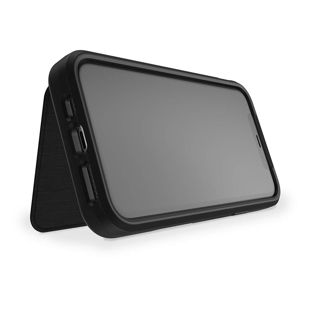 LifeProof FLIP SERIES Waterproof Wallet Case for iPhone 11 Pro - Dark Night (Black/Castlerock) | Shockproof & Drop Protection | Perfect for Outdoor Adventures & Daily Use
