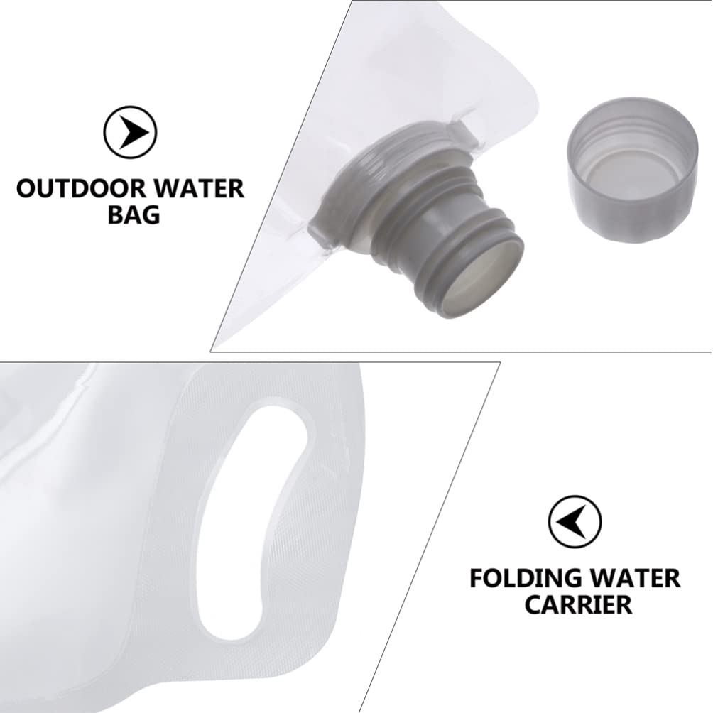 BESPORTBLE 4pcs Collapsible Kettle - Portable Camping Water Bottle for Travel & Hiking