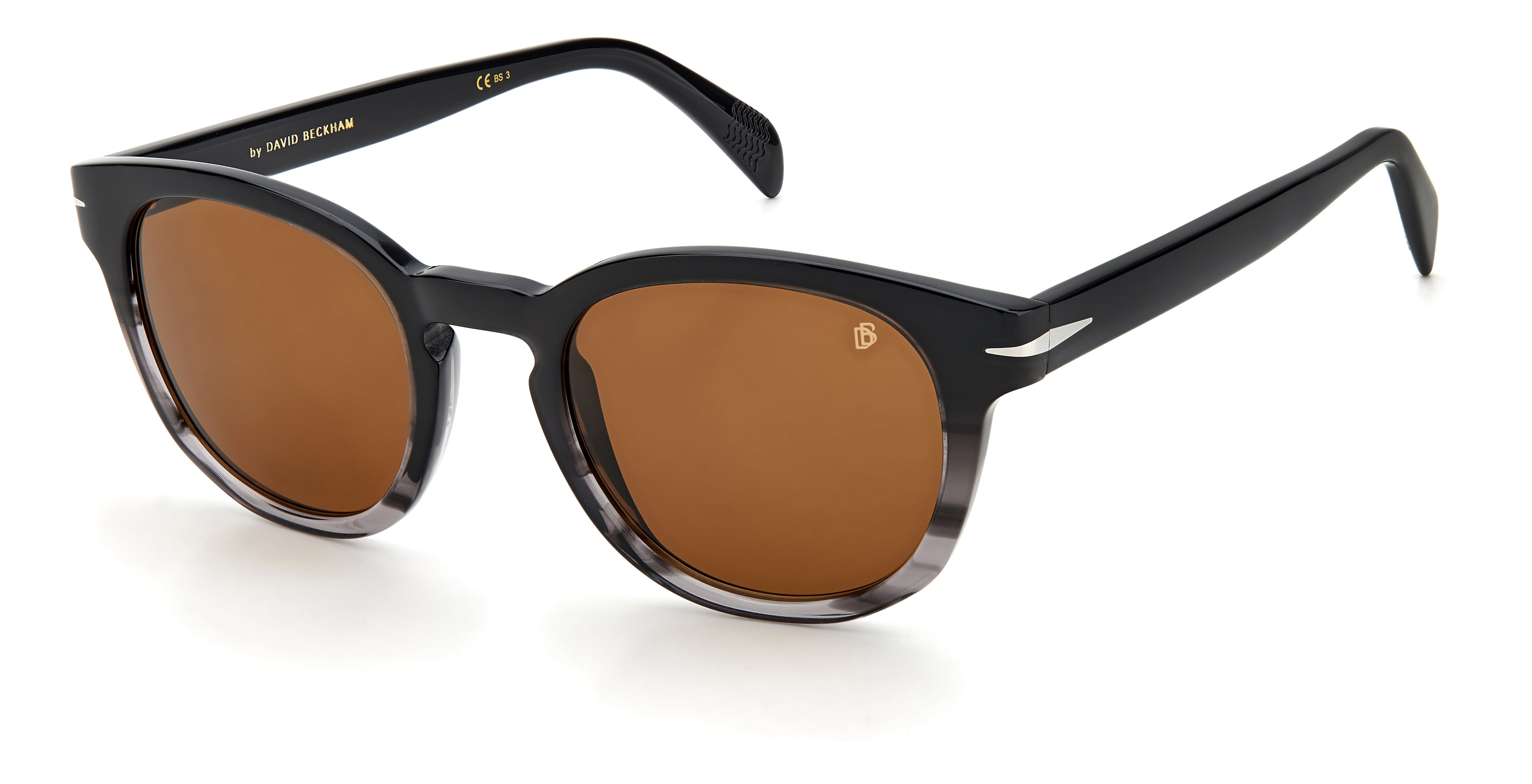 David Beckham DB 1046/S XOW 5022 Polarized Sunglasses for Men - UV Protection Aviator Style Shades for Driving, Beach & Outdoor Activities