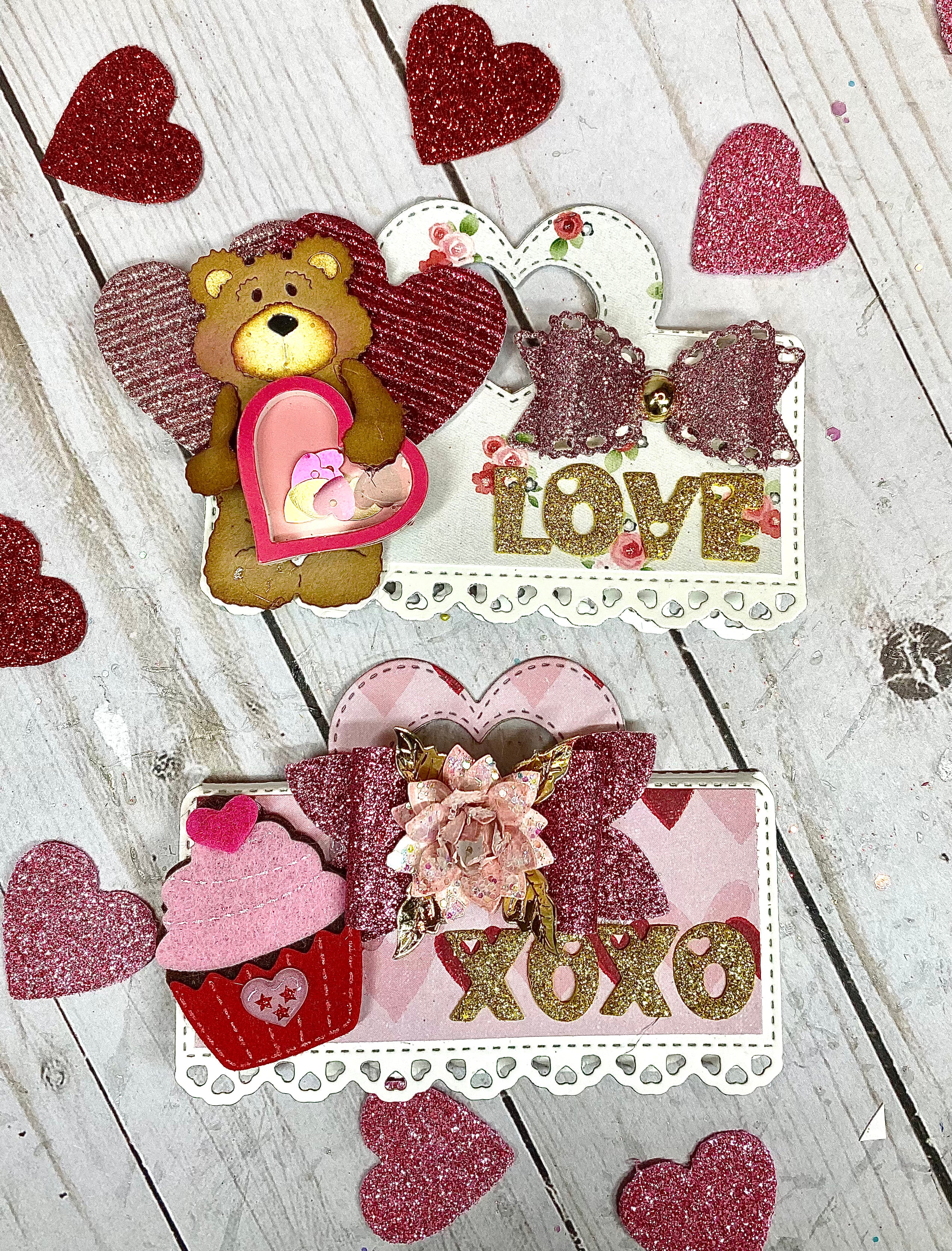 Heart-Shaped Cake Topper for Bags - Perfect for Birthday, Wedding & Party Decorations | Elegant Gift Box Packaging