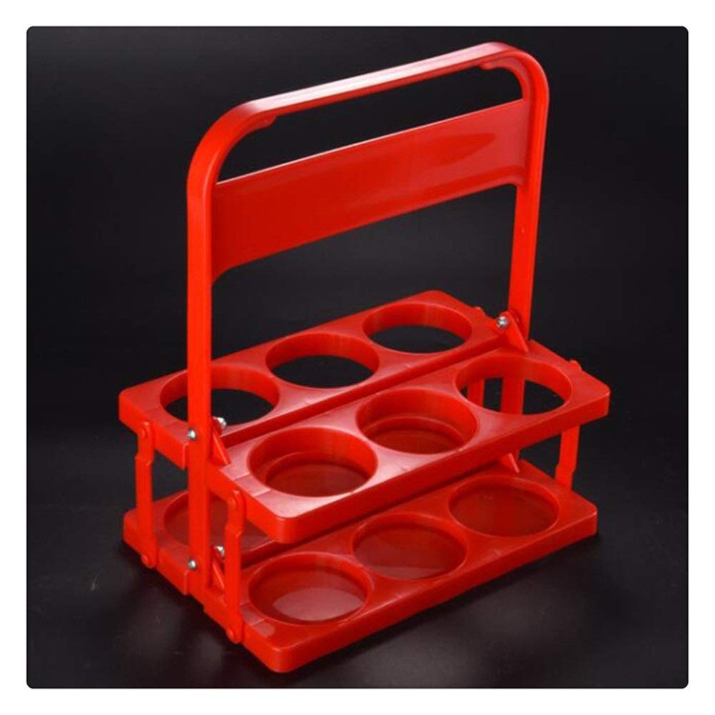 WIONC Plastic Wine Storage Basket - Bar & Supermarket Beer Organizer, Alcohol Drink Holder for KTV, Home, and Party Use