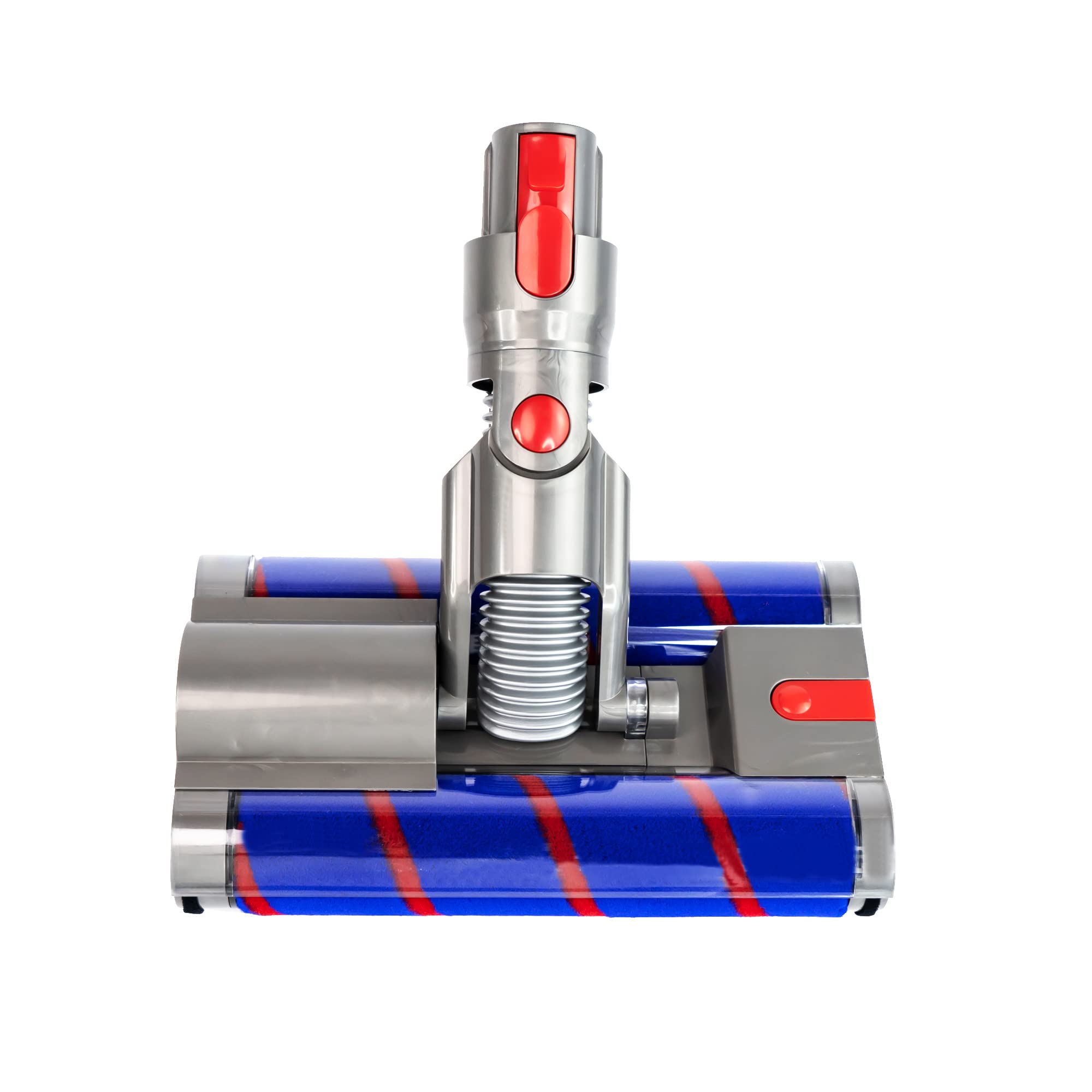 Soft Roller Cleaner Head for Dyson Stick Vacuums V7 V8 V10 V11 V15 - Double Rollers, Multi-Directional Roller Head for Pet Hair & Hard Floors - Perfect for Cordless Stick Vacuum Cleaners on Carpets, Hardwood & Tile Floors