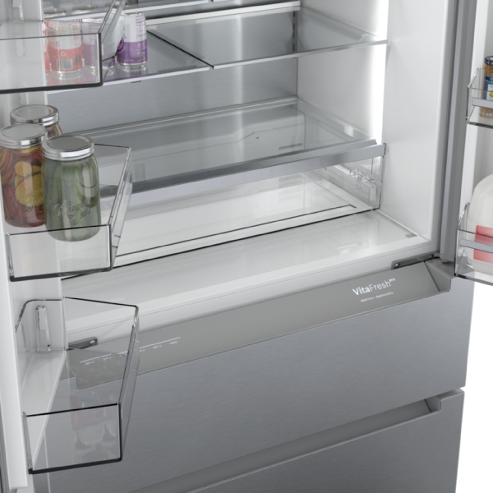 Bosch 36 Inch French Door Refrigerator (B36CL80ENS) - Stainless Steel, Energy Star Certified - Perfect for Modern Kitchens & Open Floor Plans
