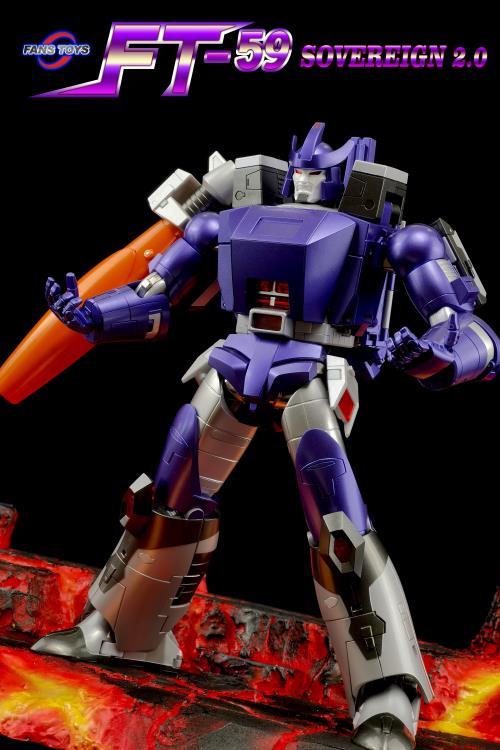 Fans Toys FT-59 Sovereign 2.0 Transformers Masterpiece-Style Collectible Action Figure - Perfect for Display, Photography & Gifts for Adult Collectors
