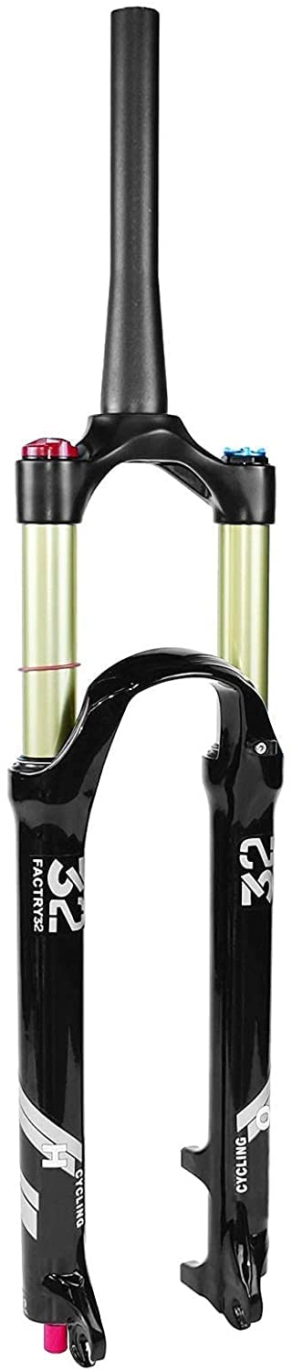 Ultralight 120mm Air Suspension MTB Forks - 26/27.5/29 Inch Bicycle Front Shock Absorber with 9mm QR - Perfect for Mountain Biking, Trail Riding & Outdoor Adventures
