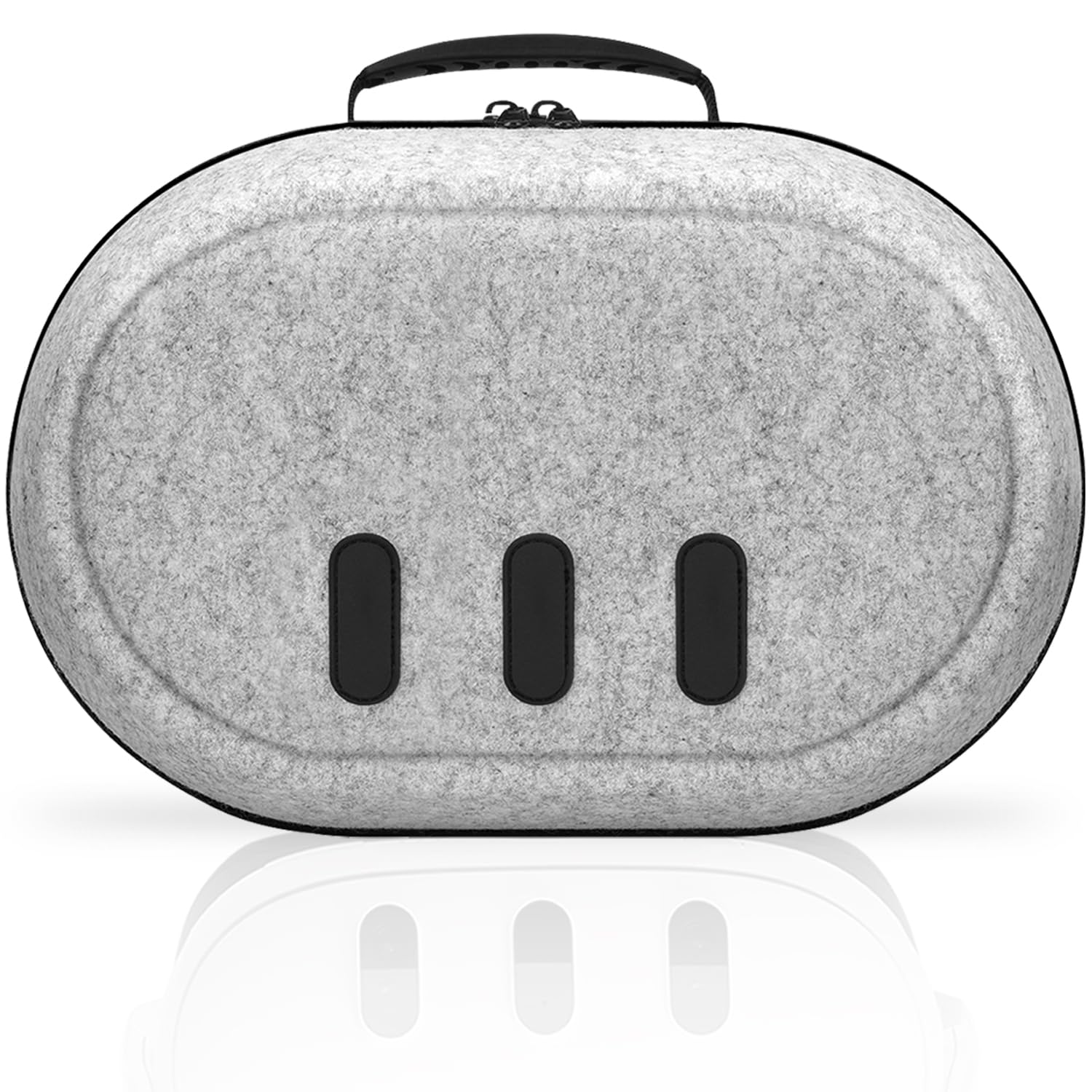 Meta Quest 3S/3 Hard Carrying Case with Custom Storage for VR Headset, Elite Strap, Controllers & Accessories | Travel Protection Case with Lens Cover for Gaming, VR Parties & Outdoor Adventures