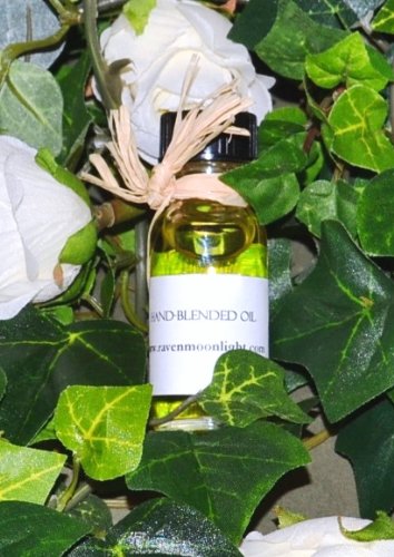 Raven Moonlight Hand-Blended Essential Oil: Natural Queen Bee Oil for Aromatherapy, Massage & Skin Care