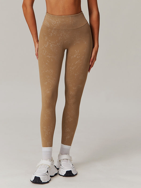 ZASUWA Women's Sexy Printed Leggings - High Waist Stretchy Workout Yoga Pants for Running, Gym & Casual Wear