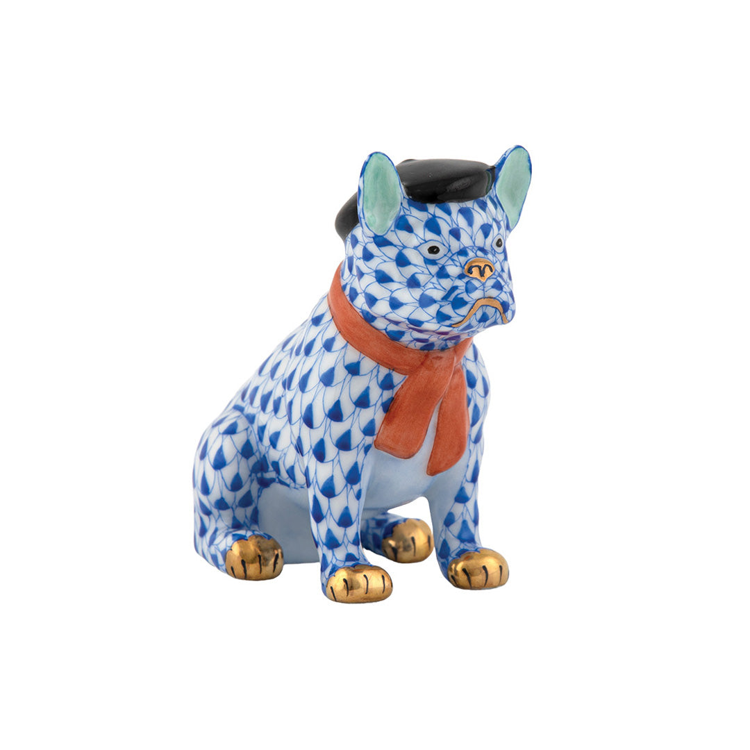 Premium Sapphire French Bulldog Necklace - Elegant Dog Lover Jewelry for Women | Perfect Gift for Pet Owners, Birthday & Anniversary