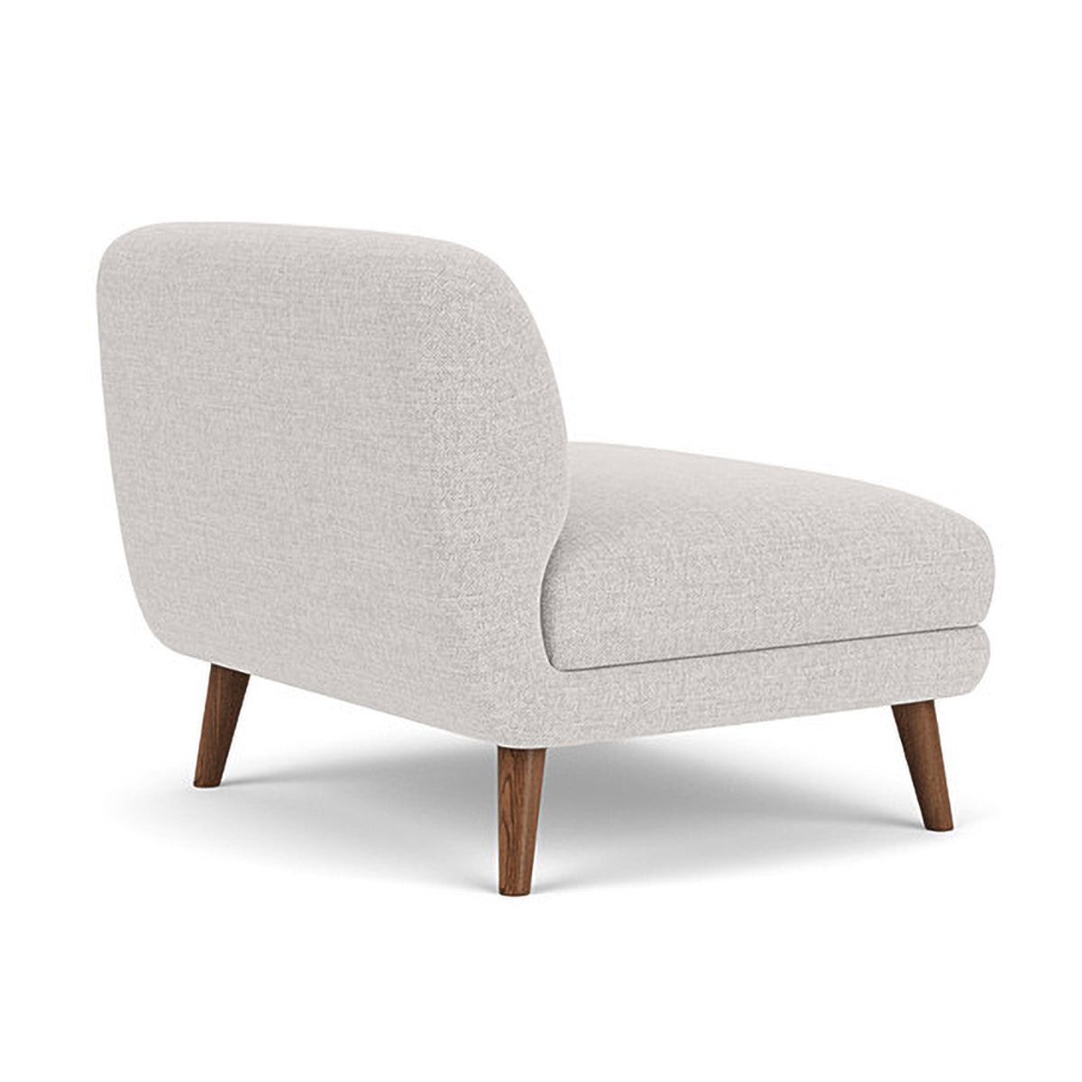 Alfred Fabric Modular Sectional Sofa (Armless) - Modern Living Room Furniture for Small Spaces & Apartments