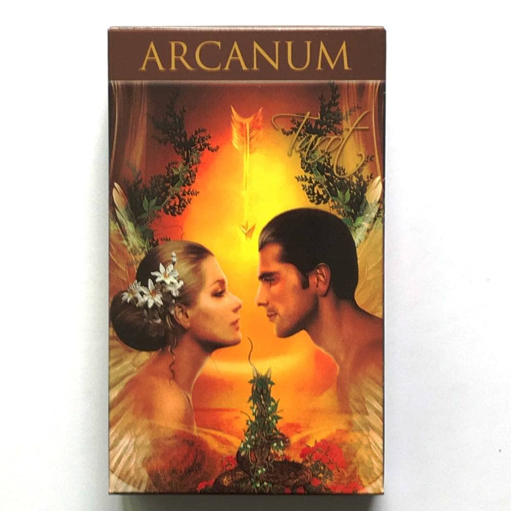 78-Card Arcane Tarot Deck with Oracle Cards - Premium Divination Board Game for Fate Reading & Spiritual Guidance | Perfect for Beginners, Psychic Readings, Meditation & Gift Giving