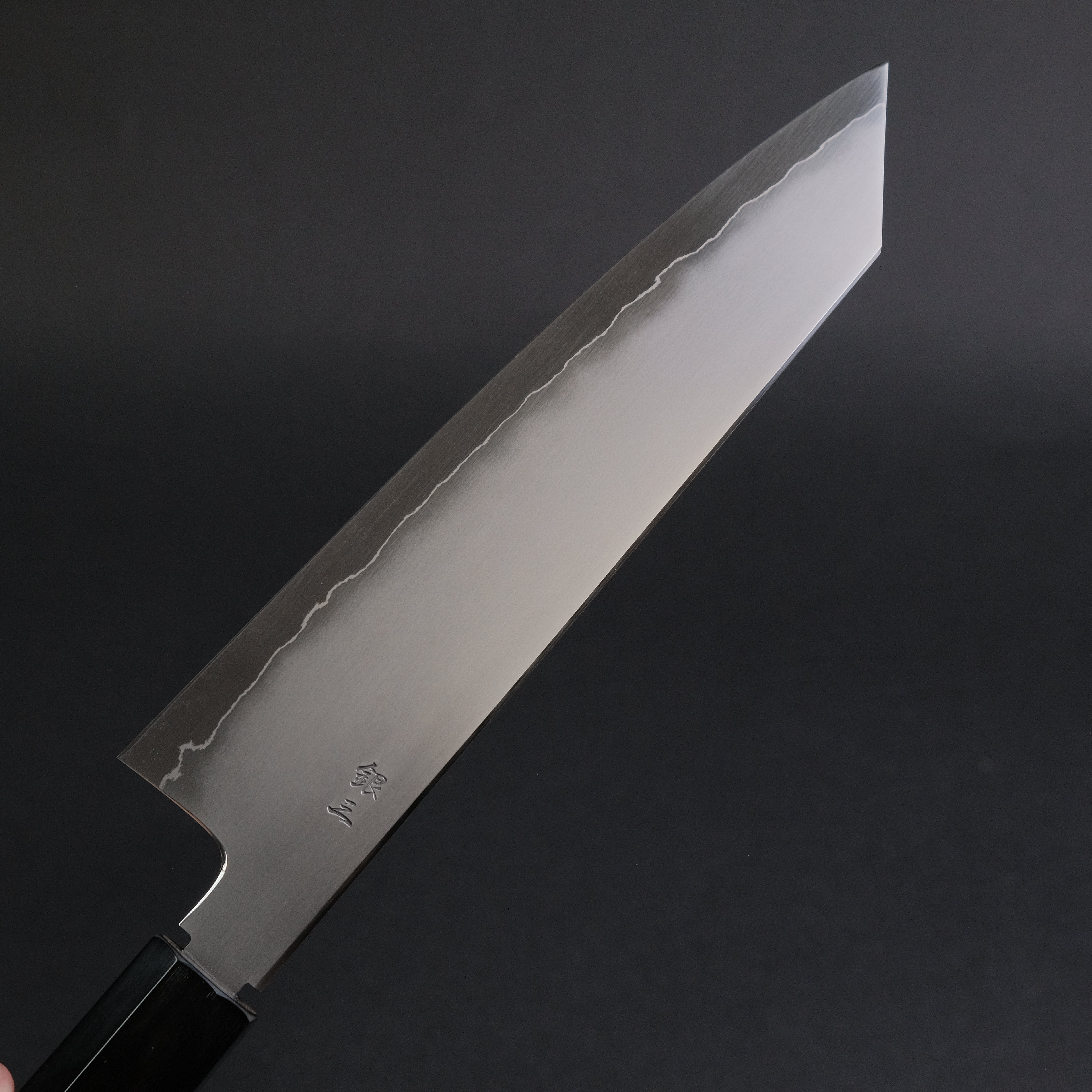 Premium Tetsujin Silver #3 Kasumi Kiritsuke Gyuto 210mm Japanese Chef Knife with Taihei Makassar Ebony Handle - Perfect for Sushi, Sashimi & Precision Cutting
