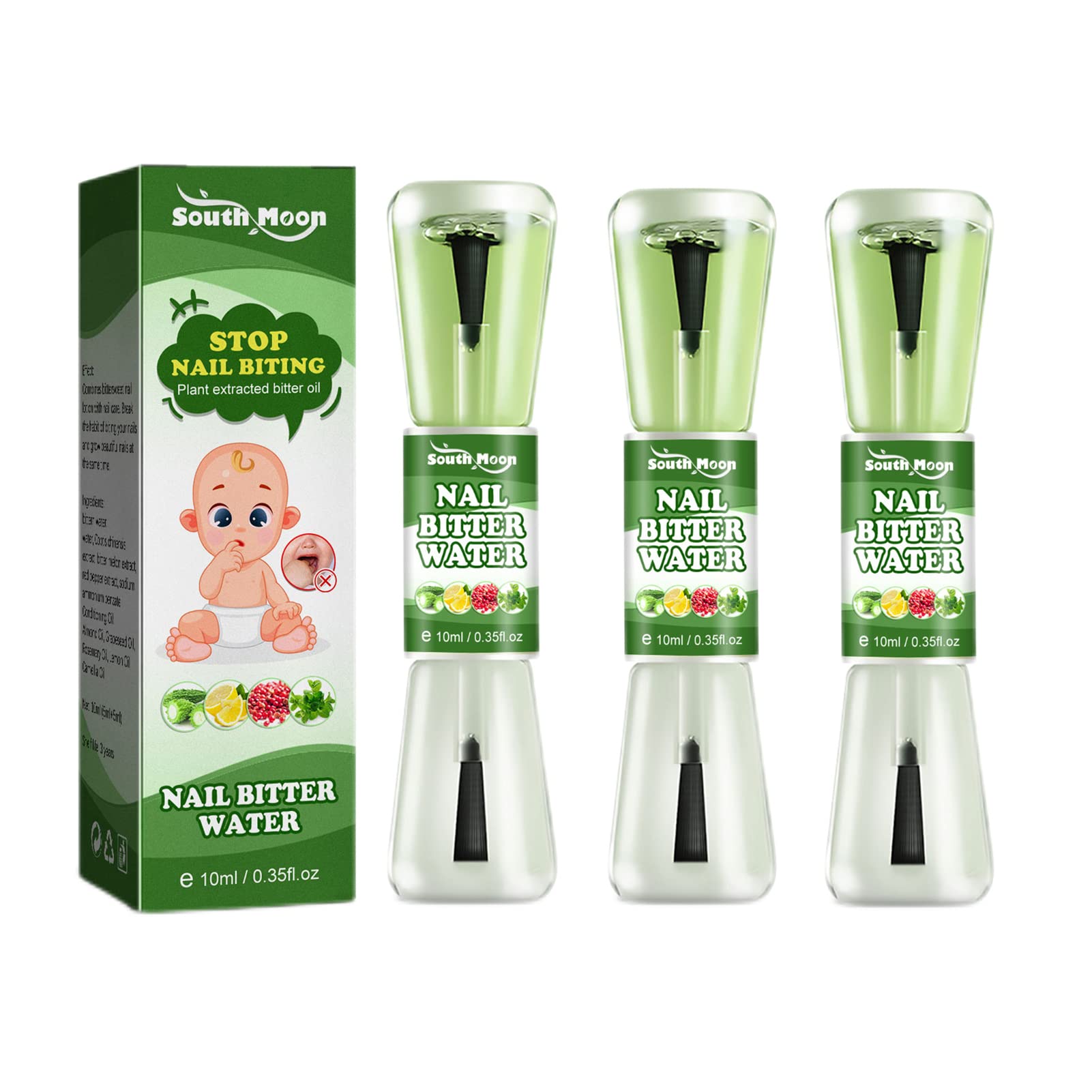 Anti Nail Biting Polish for Kids – Bitter Nail Varnish to Stop Thumb Sucking & Nail Biting | Safe, Clear, Non-Toxic Formula | Perfect for Parents & Childcare | Use at Home, School, or Travel