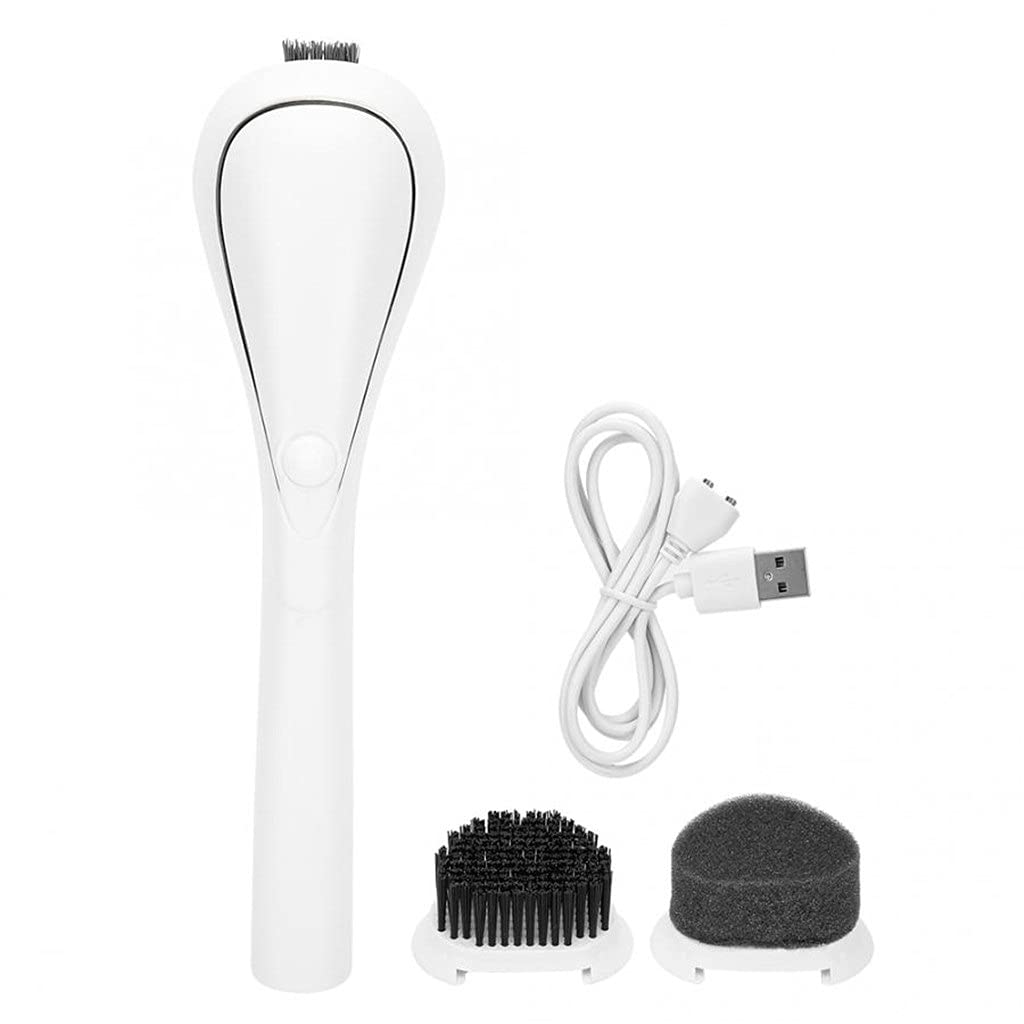 YXBDN Smart Electric Vibration Shoe Cleaner - USB Rechargeable Shoe Washer Brush for Sneakers, Boots & Sandals - Effortless Cleaning for Sports, Work & Casual Shoes (One Size, Color A)