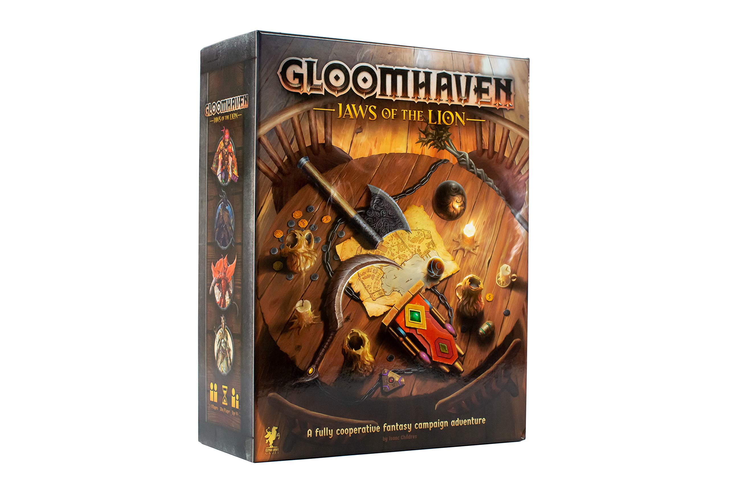 Gloomhaven: Jaws of The Lion Strategy Board Game for Adults & Teens - Epic Adventure Game Night