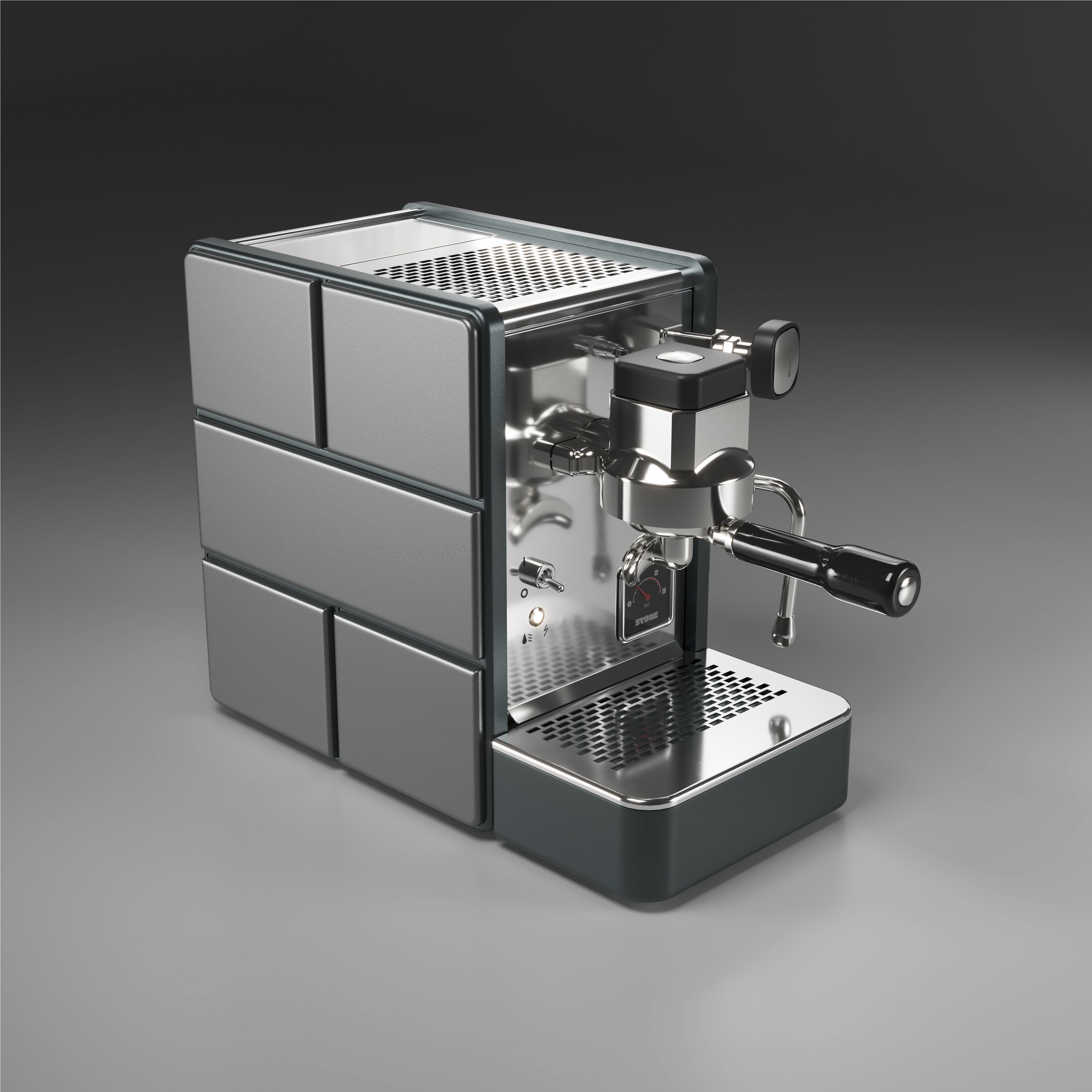 STONE Espresso Machine - Pure Espresso Maker for Home & Cafe Use | Perfect for Coffee Lovers & Baristas
