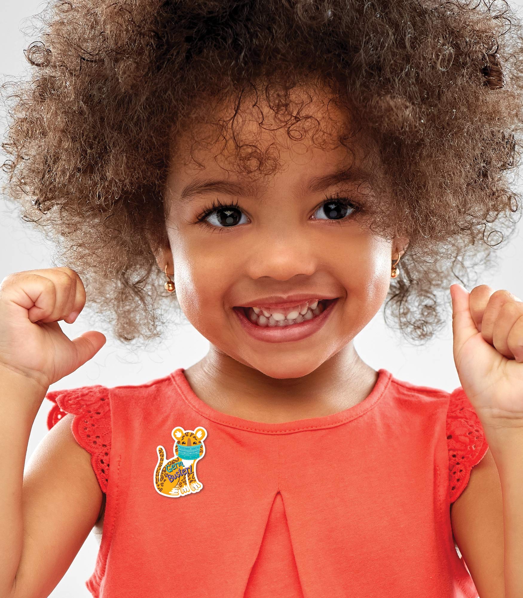 Motivational Stickers for Kids - 72 Tropical Incentives with Positive Affirmations for Classroom & Home Rewards