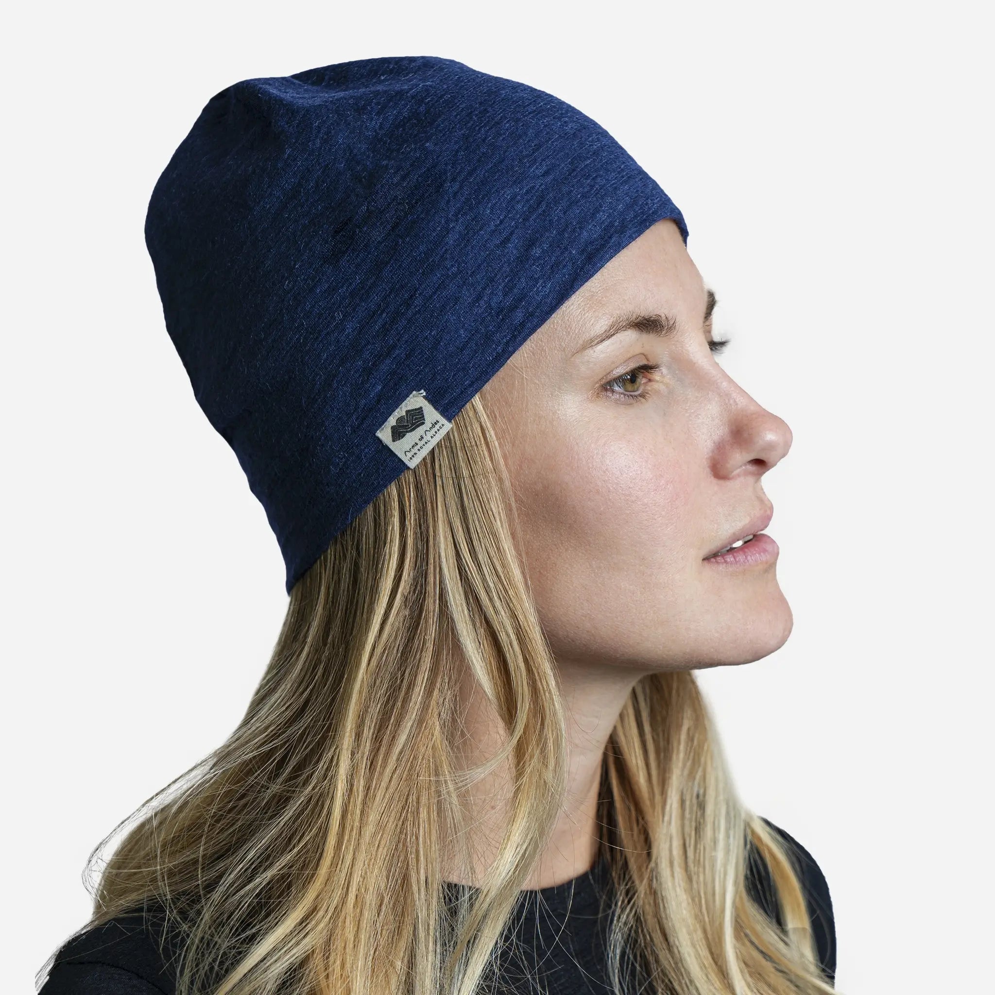 Alpaca Wool Beanie Hat - 160 Ultralight Winter Beanie for Men & Women - Soft & Warm Handmade Knit Cap for Outdoor Activities, Skiing, and Hiking
