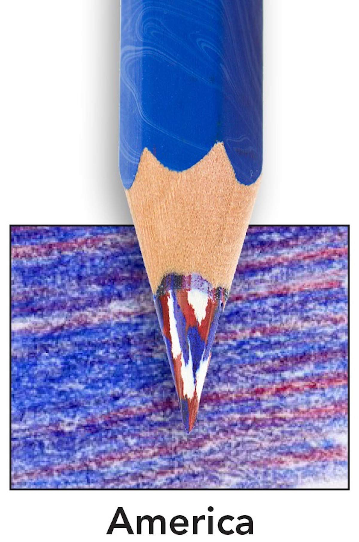 Koh-I-Noor Magic FX 30-Colored Pencils - Blue & Red Set for Artists & Students