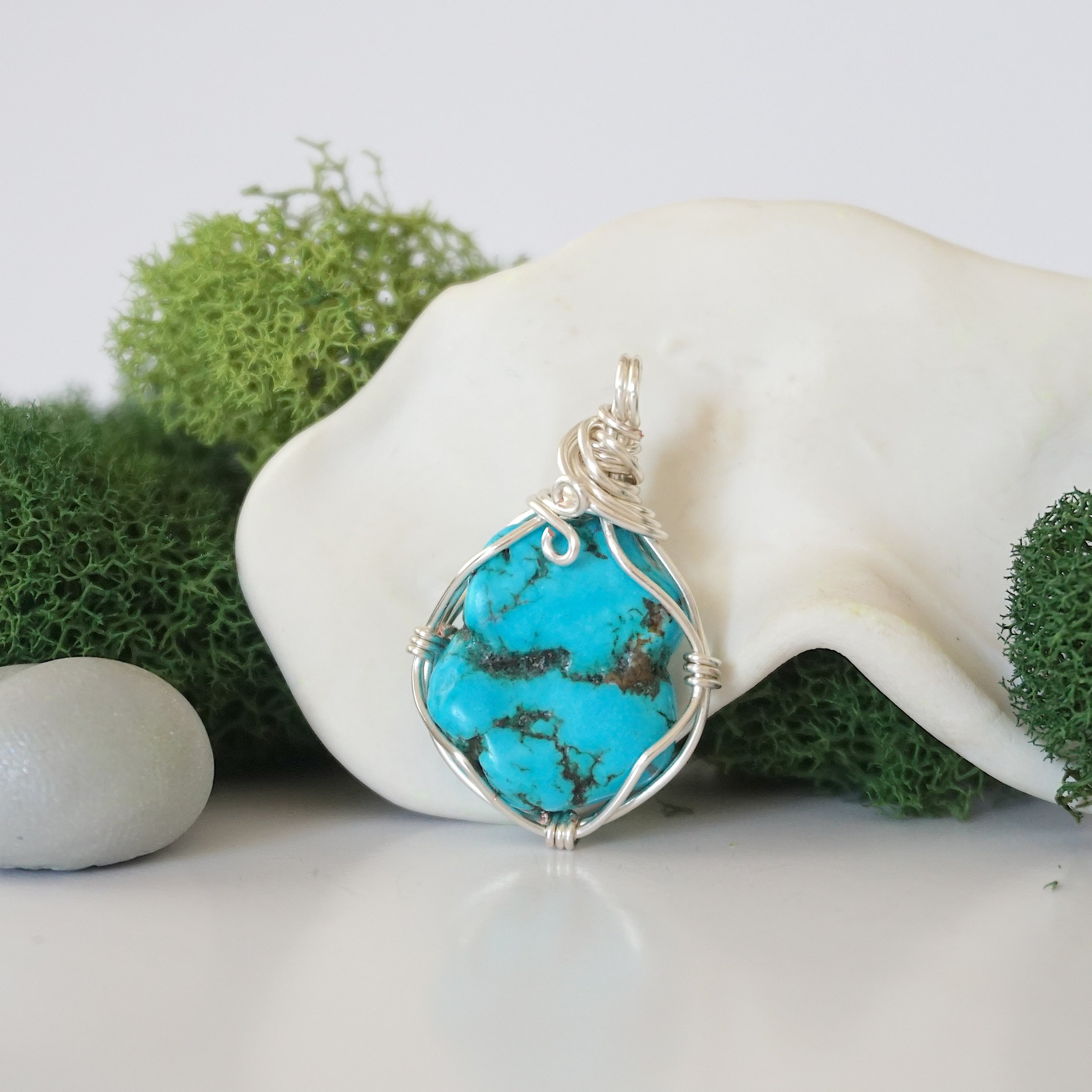 Turquoise Birthstone Necklace - Elegant Crystal Jewelry for Women | Perfect Gift for Birthday, Anniversary & Mother's Day | Everyday Wear & Special Occasions