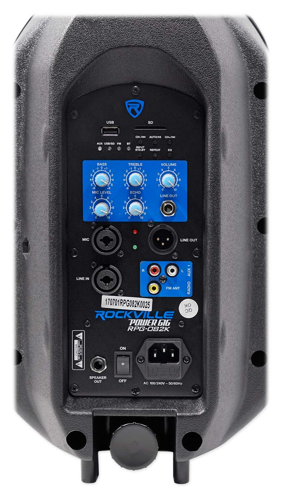 Rockville Dual 8