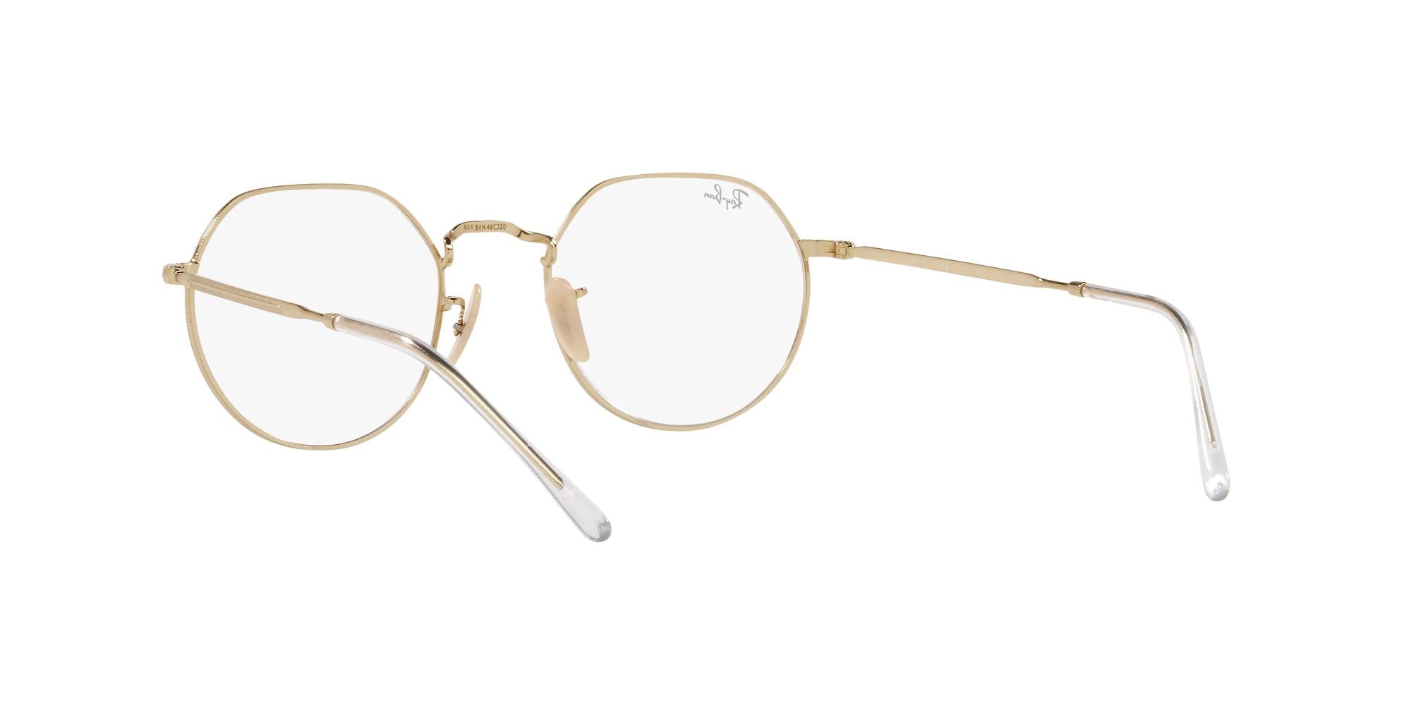 Ray-Ban Rx6465 Jack Round Prescription Eyeglass Frames - Classic Retro Style for Men & Women - Perfect for Work, Reading & Everyday Wear