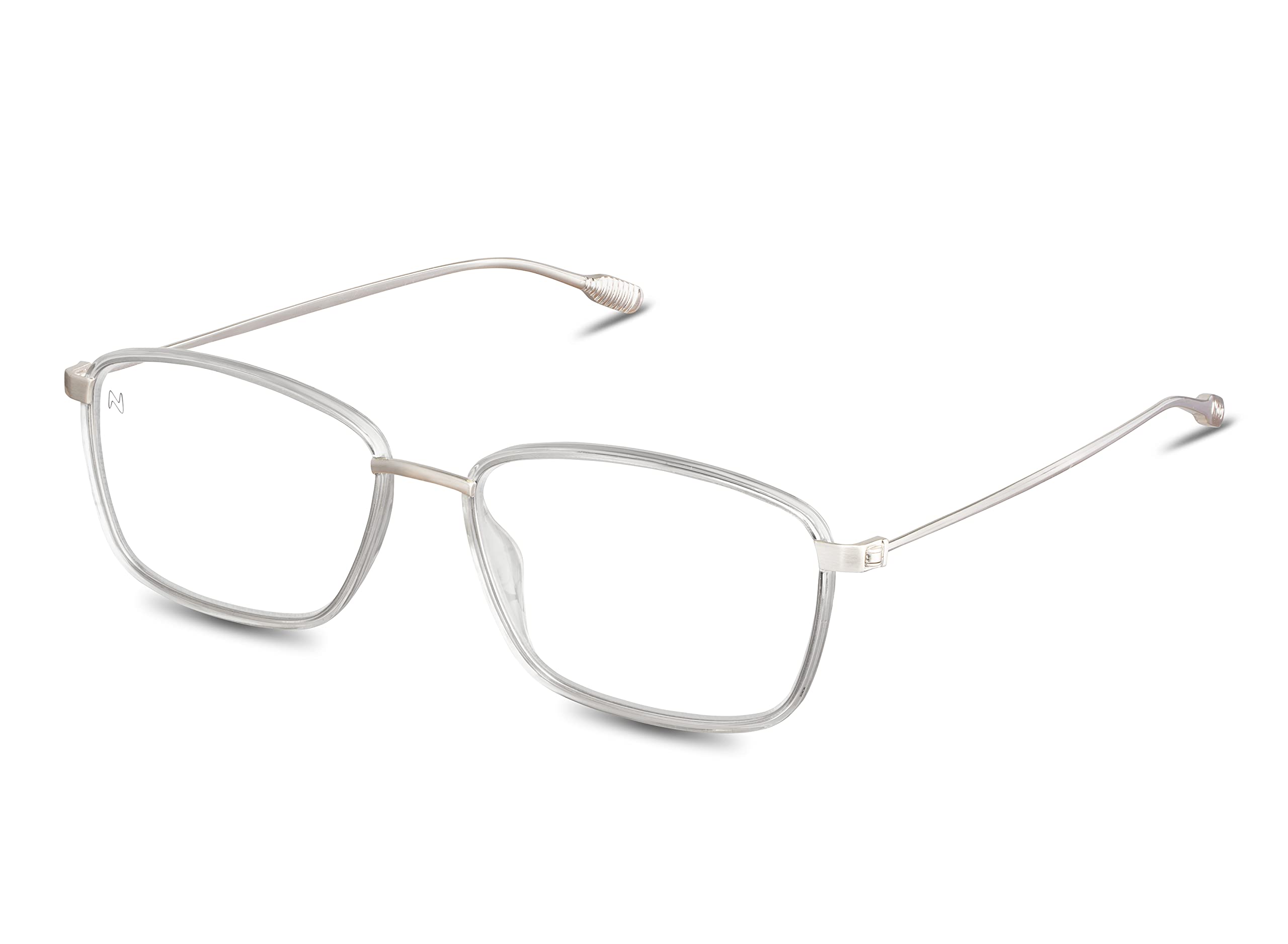 NOOZ Optics Reading Glasses - Slim Lightweight Reading Glasses for Women & Men with Case - FARO DUAL Rectangular Frames - Perfect for Reading, Computer Use & Everyday Wear