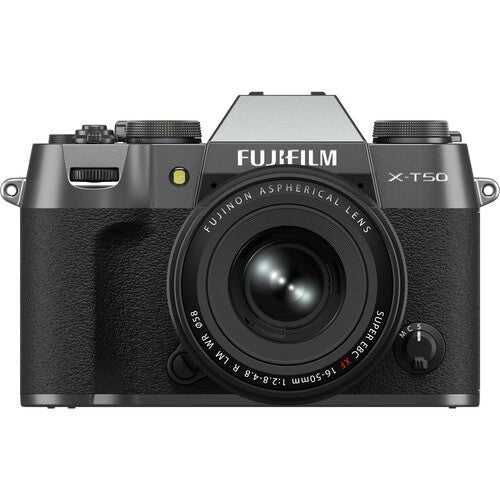 Fujifilm X-T50 Mirrorless Camera with XF 16-50mm f/2.8-4.8 Lens Kit - Professional Photography for Travel, Vlogging & Street Shooting