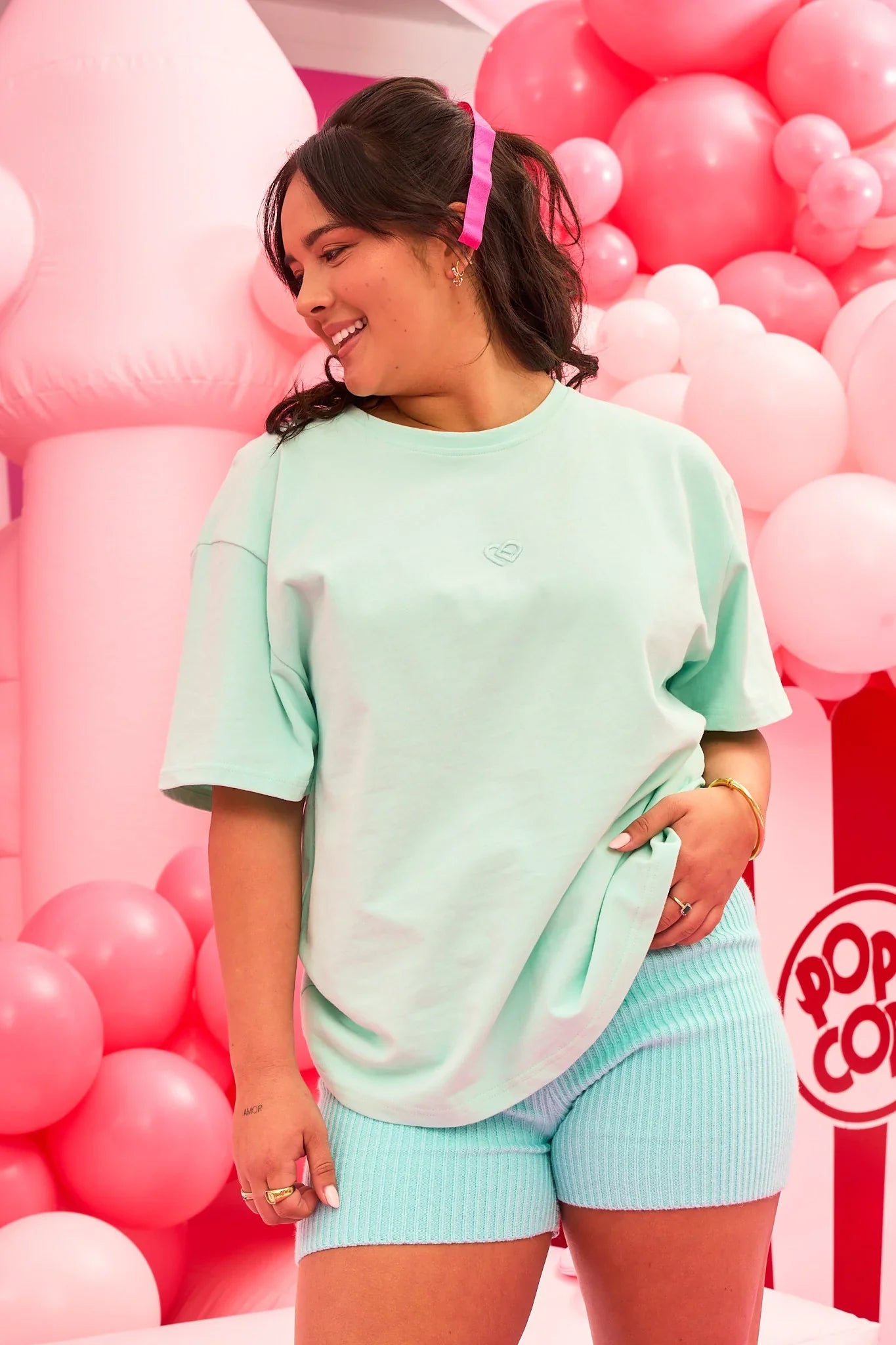 Trendy CD Graphic T-Shirt for Girls - Stylish & Comfortable Cotton Tee - Perfect for Casual Wear, School & Outings