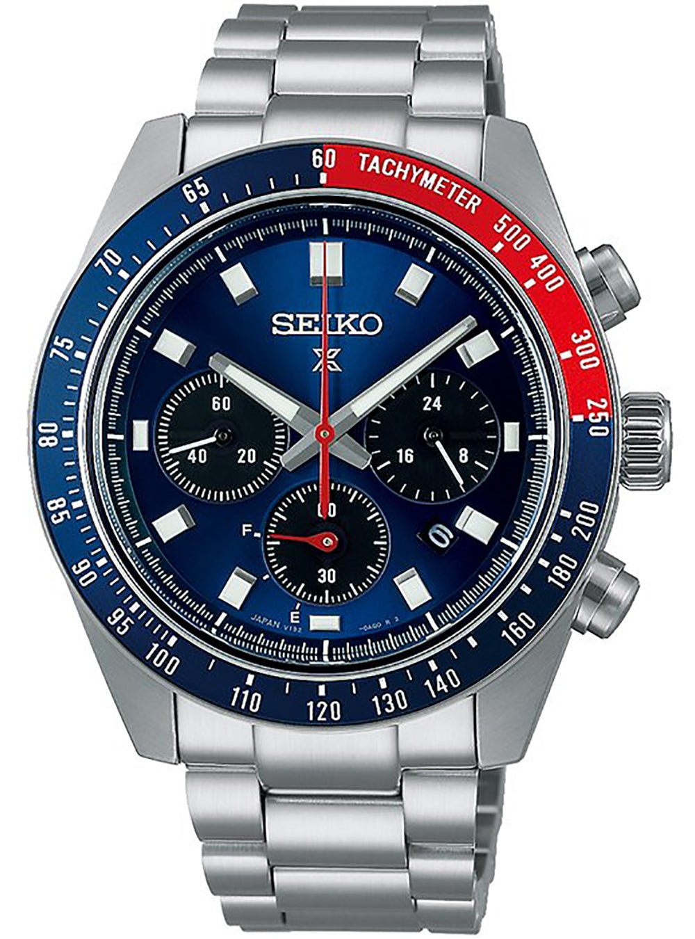 SEIKO PROSPEX SPEEDTIMER Solar Chronograph Watch SBDL097 - Made in Japan, JDM - Durable Sports Watch for Diving, Racing & Outdoor Adventures