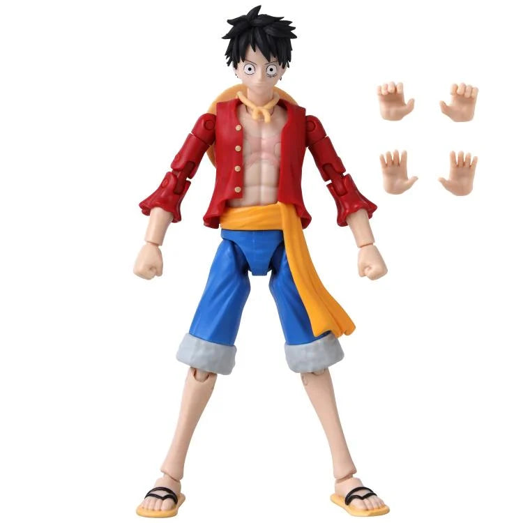 One Piece Monkey D. Luffy Action Figure - Anime Heroes Collection by Bandai Namco - Perfect for Anime Fans, Collectors, and Home Decor