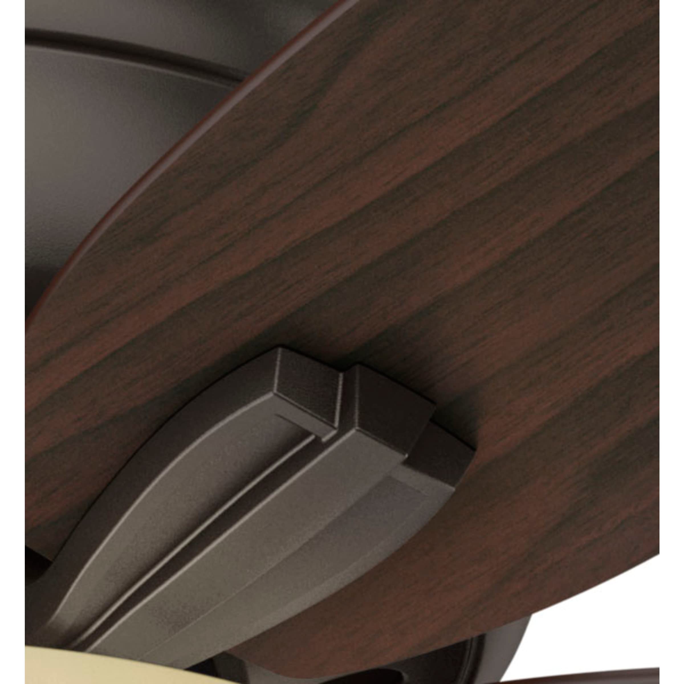 Hunter Fan Company 51081 42 Inch Newsome Premier Bronze Low Profile Ceiling Fan with LED Light Kit and Pull Chain - Perfect for Bedrooms, Living Rooms, and Indoor Spaces