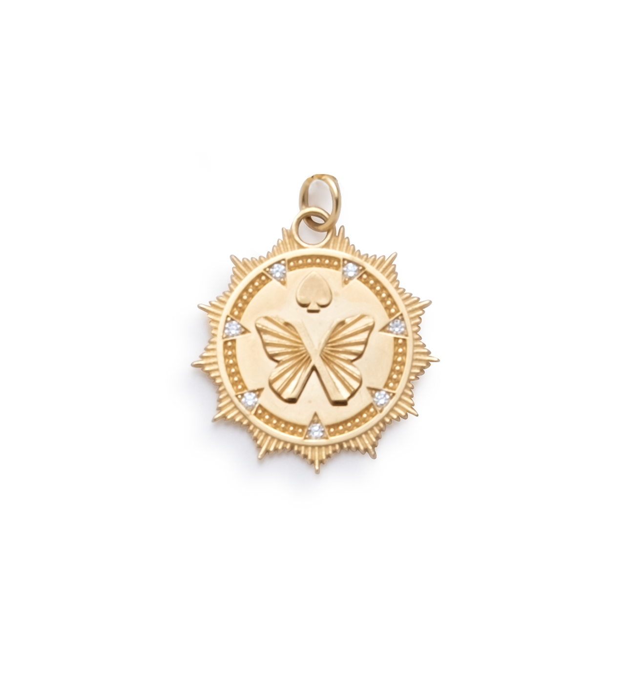 Reverie Medium Medallion Necklace - Elegant Gold-Tone Pendant Jewelry for Women | Perfect for Everyday Wear, Date Nights & Special Occasions