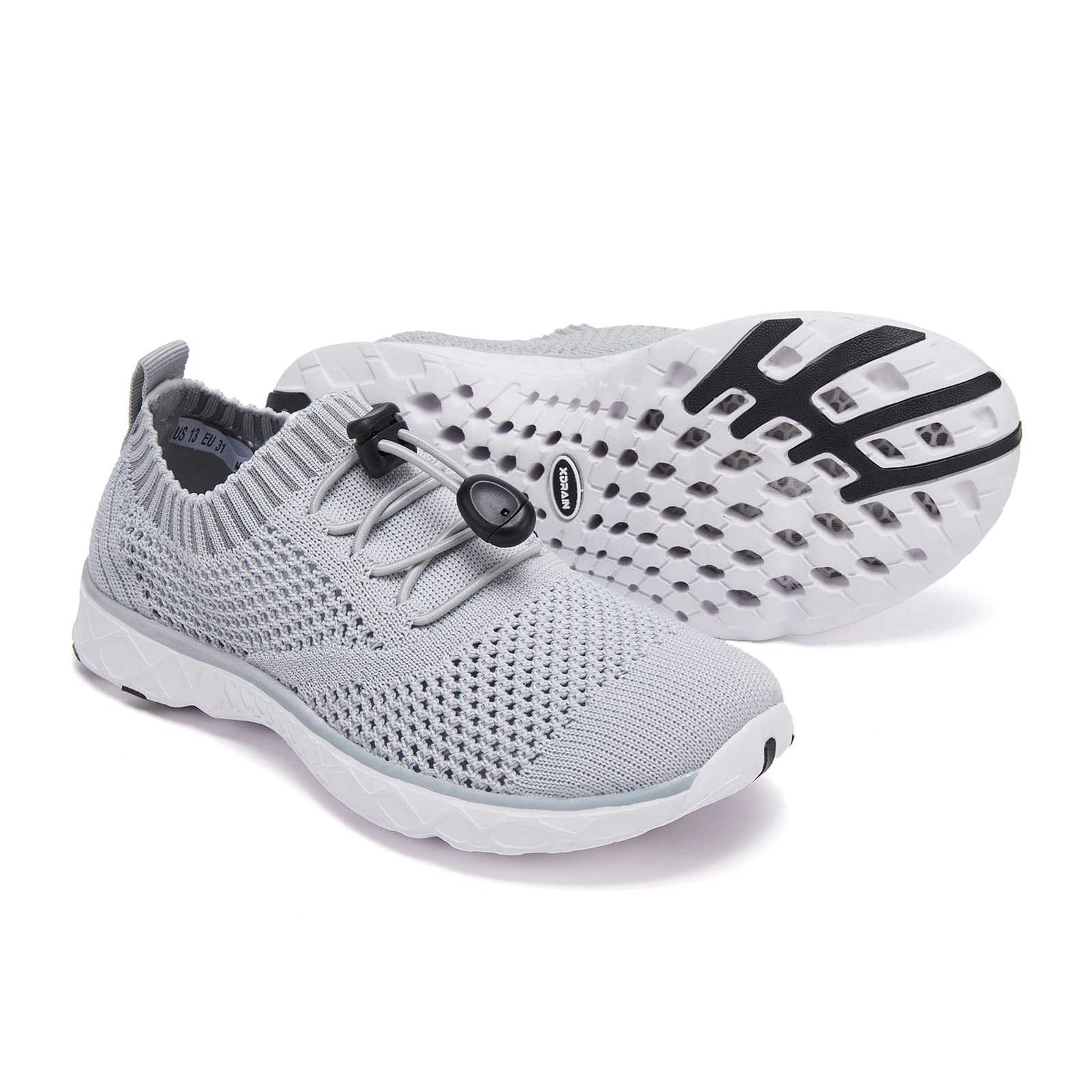 ALEADER Kids Quick Dry Water Shoes - Slip On Design for Toddler, Little Kid & Big Kid - Perfect for Beach, Pool & Water Sports