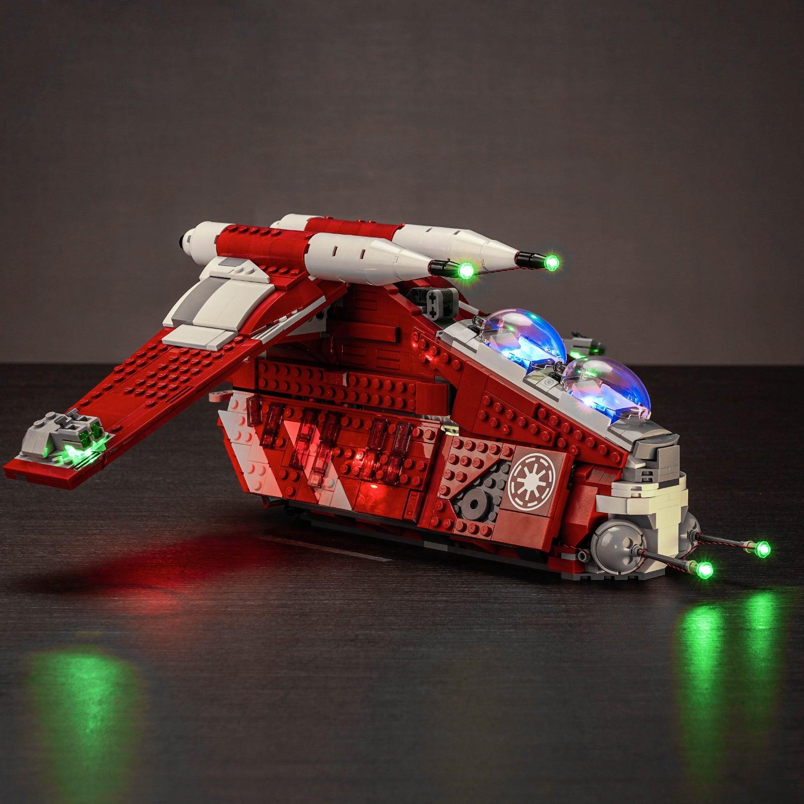 Best Light Kit for LEGO Star Wars New Coruscant Guard Gunship 75354 - DIY Lighting Set for LEGO Models - Perfect for Display & Nighttime Play